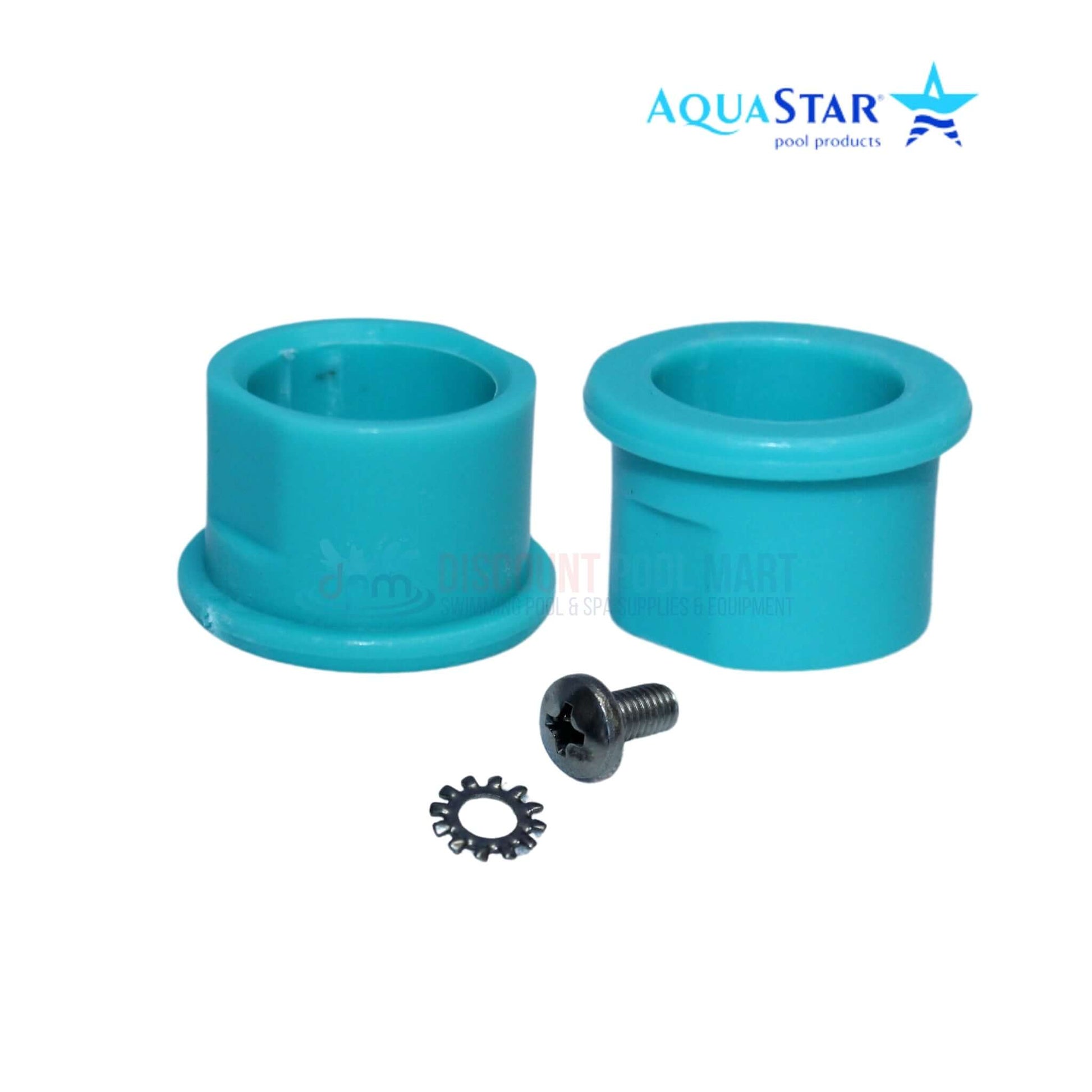 AquaStar A-Frame Bushing Saddle Kit parts including bushings and screw for StarzTruck cleaner | HWN120 | Discount Pool Mart DPM