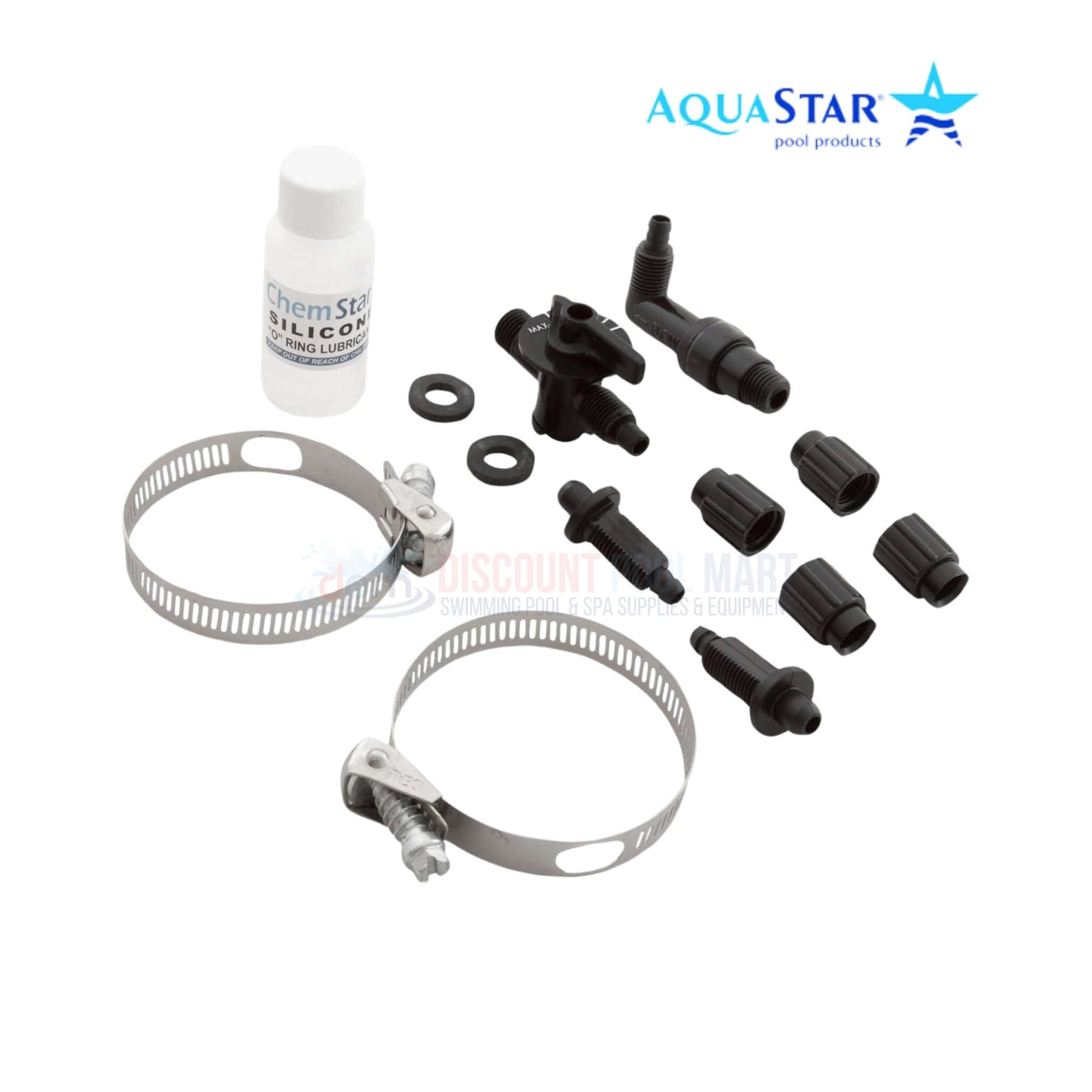 AquaStar CH1075 Parts Bag for ChemStar CH200 with essential components from Discount Pool Mart DPM.