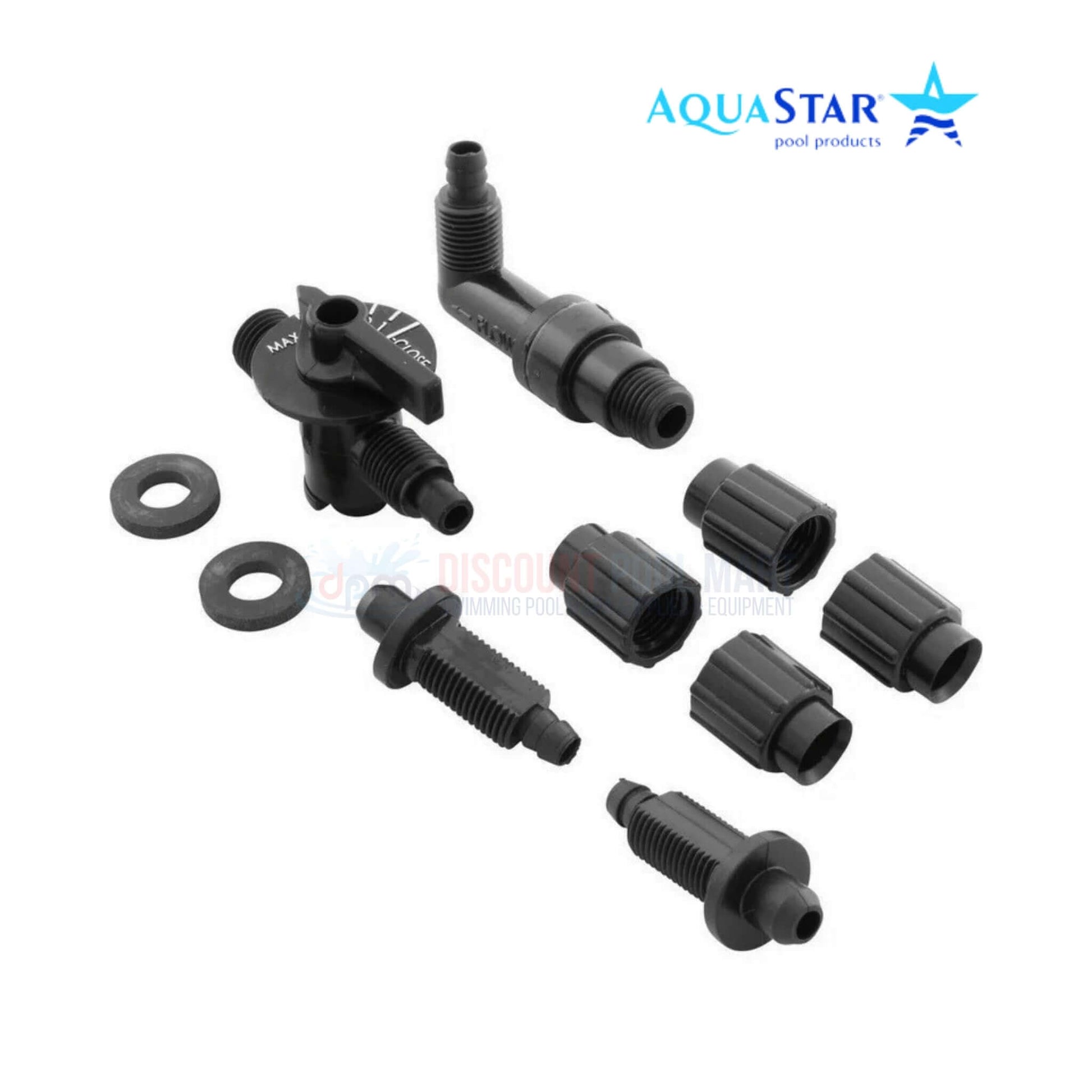 AquaStar Parts Bag for ChemStar CH200 | CH1075 with essential components for pool chlorinator by Discount Pool Mart DPM.
