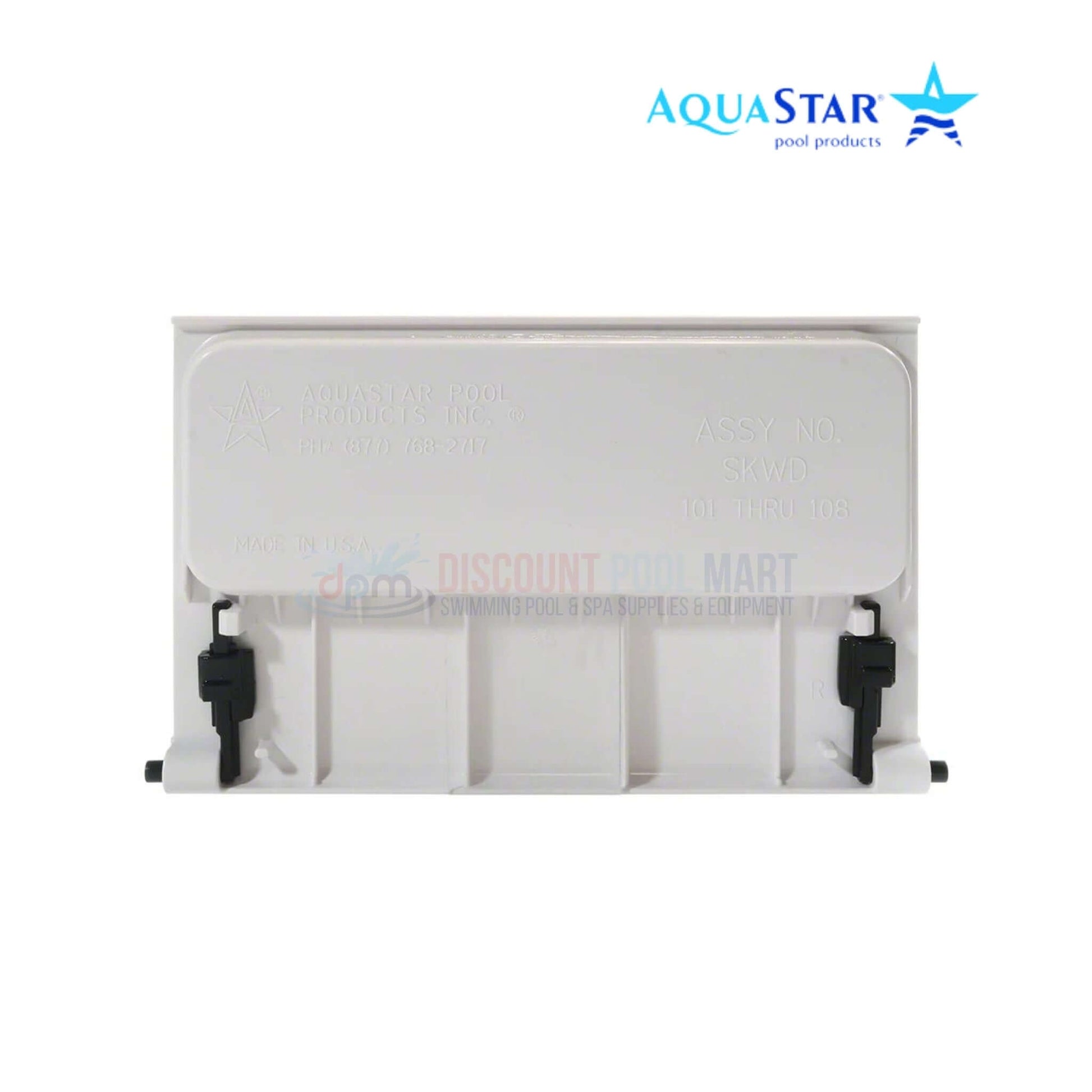AquaStar Flow Star Water Bonded Skimmer with Flush Face, model SKR17101, from Discount Pool Mart DPM.