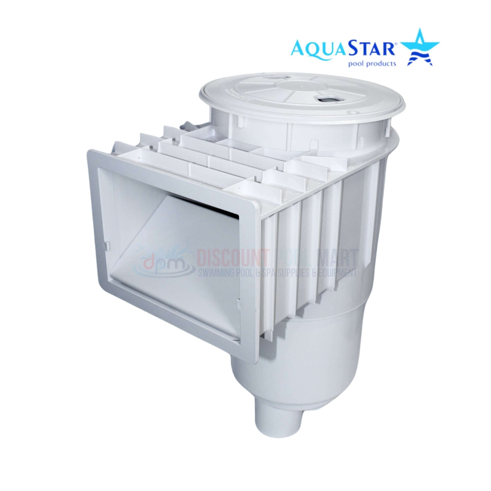 AquaStar Flow Star Water Bonded Skimmer with Flush Face for optimal pool circulation, SKU SKR17101, Discount Pool Mart DPM.
