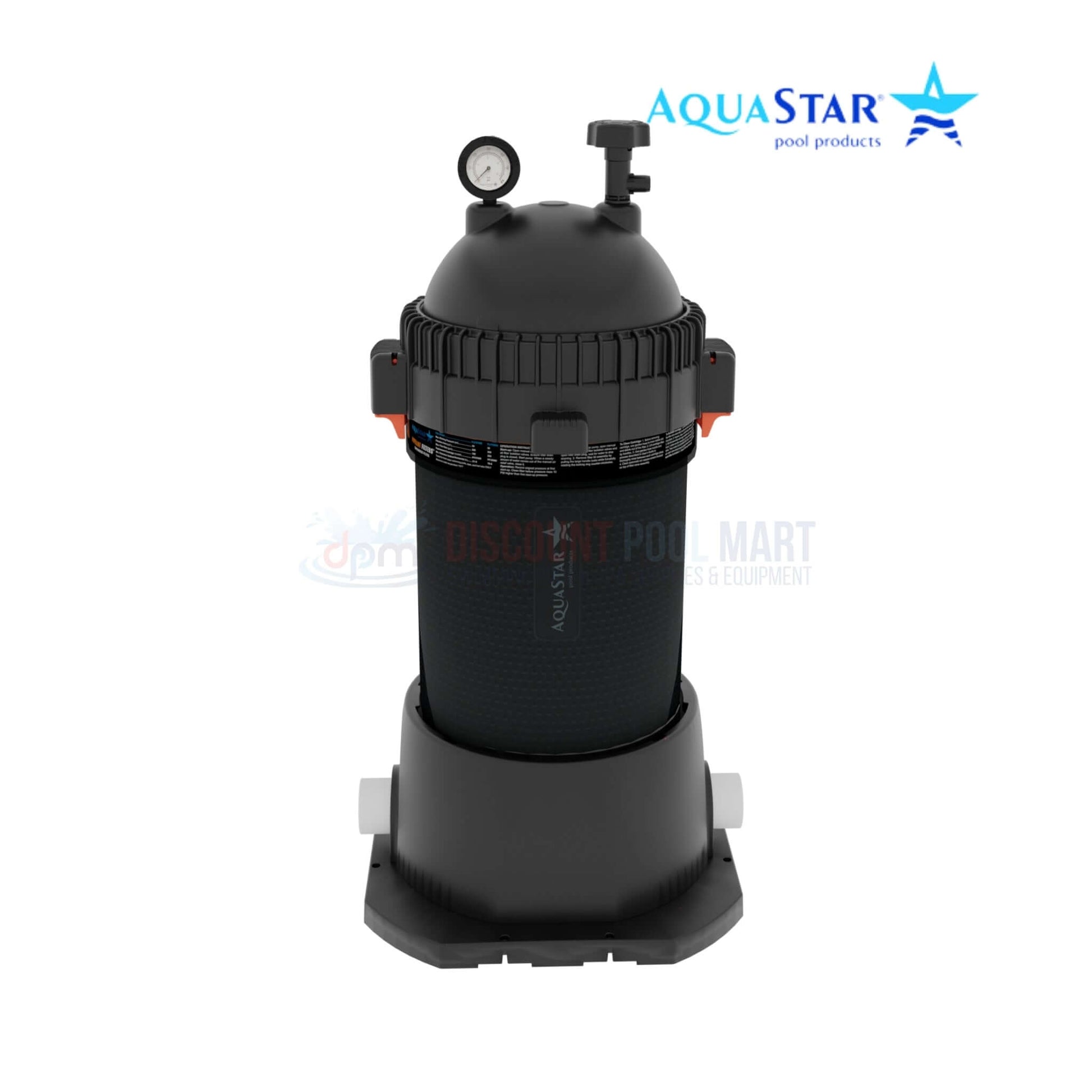 AquaStar Pool and Spa Pipeline Cartridge Filter model PLF27000 by Discount Pool Mart, suitable for pools up to 27,000 gallons.