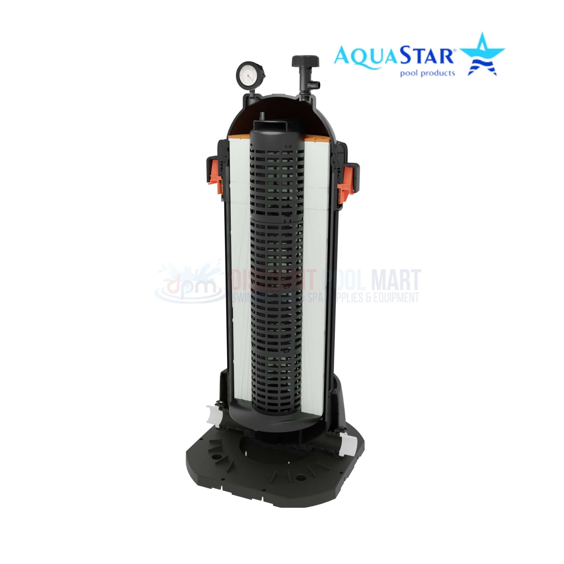 AquaStar PLF35000 Pool & Spa Pipeline Cartridge Filter, 250 sq ft for 35,000 gallon pool by Discount Pool Mart DPM.