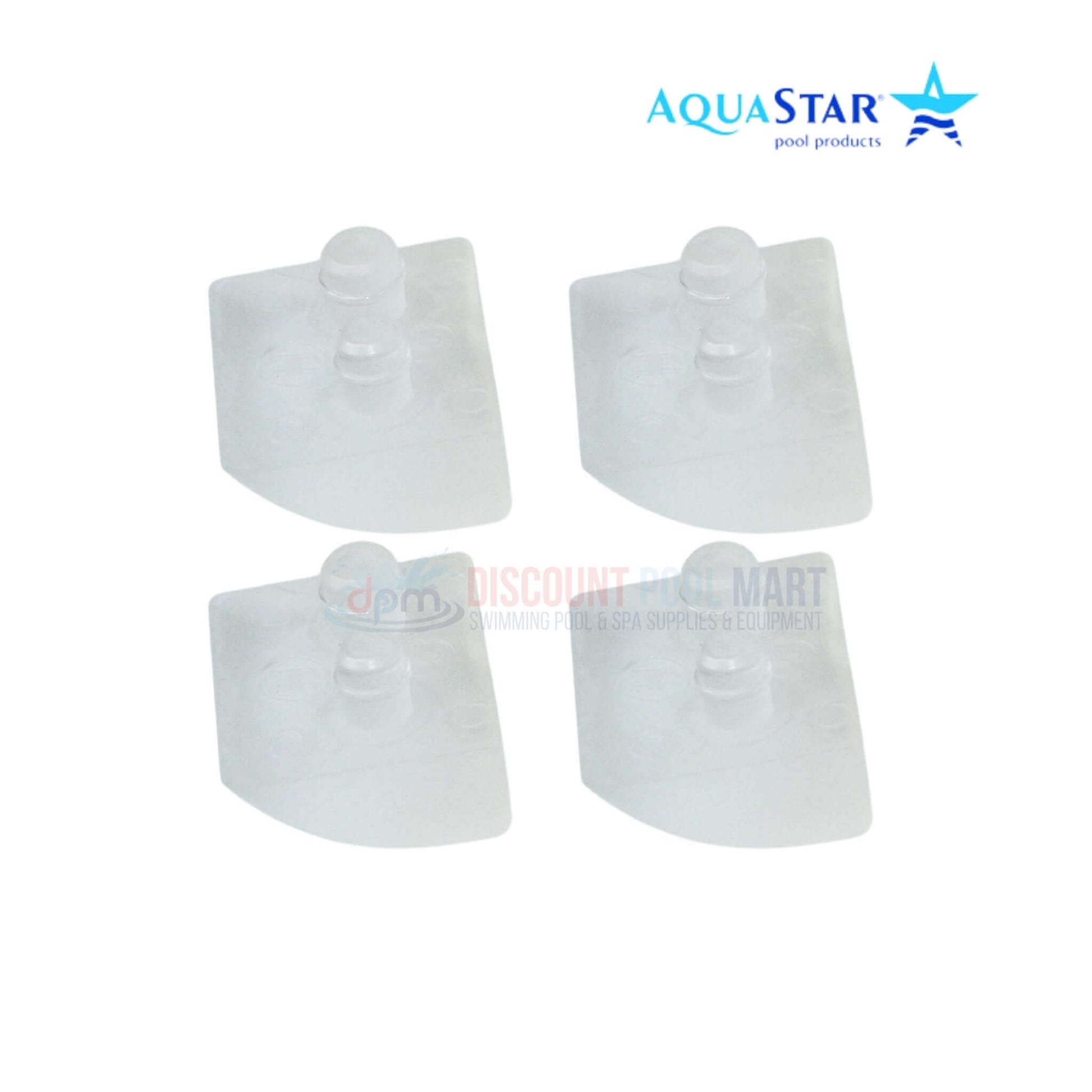 Aquastar Concrete Pod Shoes for Hayward Navigator Pool Vac, 4 Pack | Discount Pool Mart DPM | AXV414P | HWN115