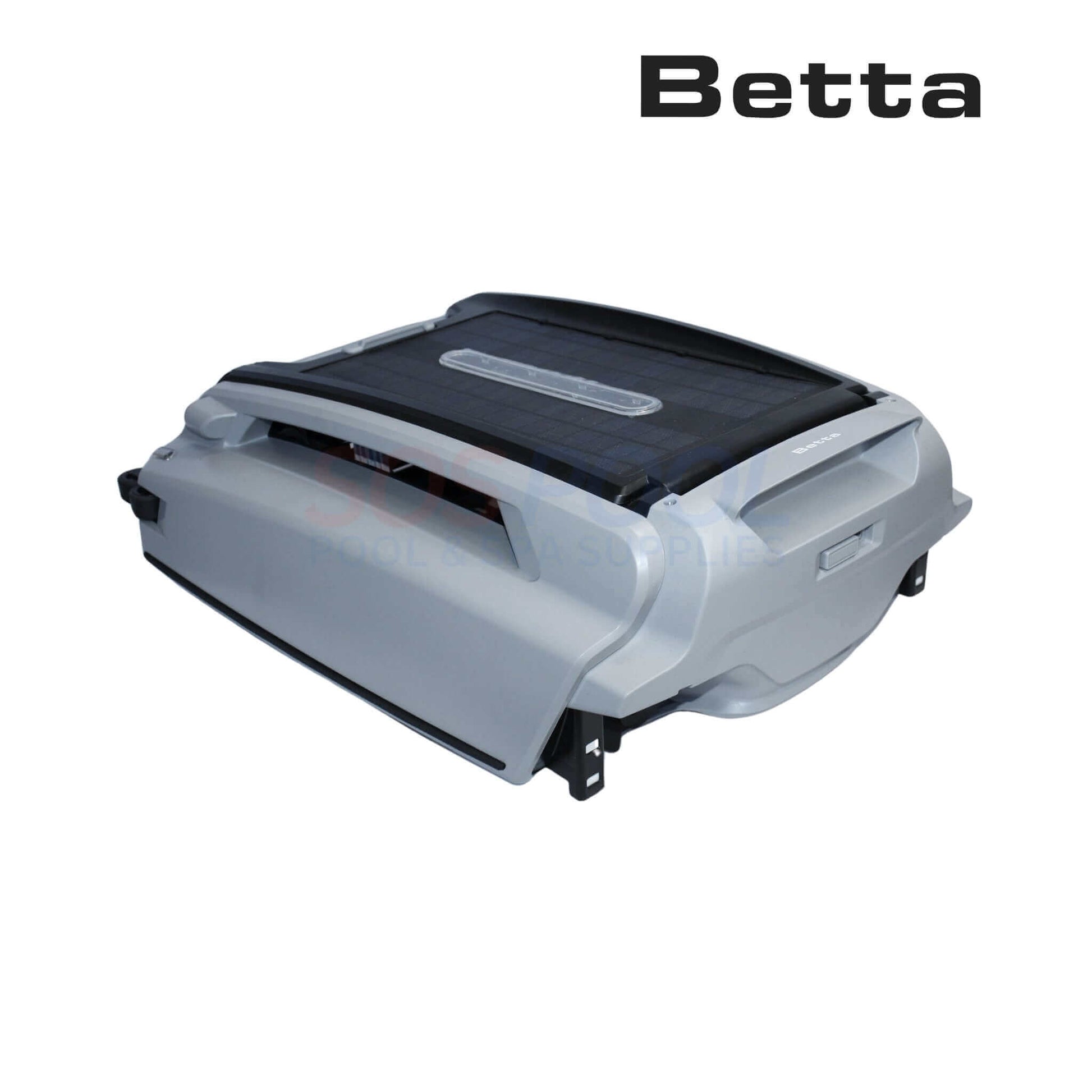 Betta SE Plus Solar Powered Smart Robotic Pool Skimmer at Discount Pool Mart DPM, efficient surface cleaning.