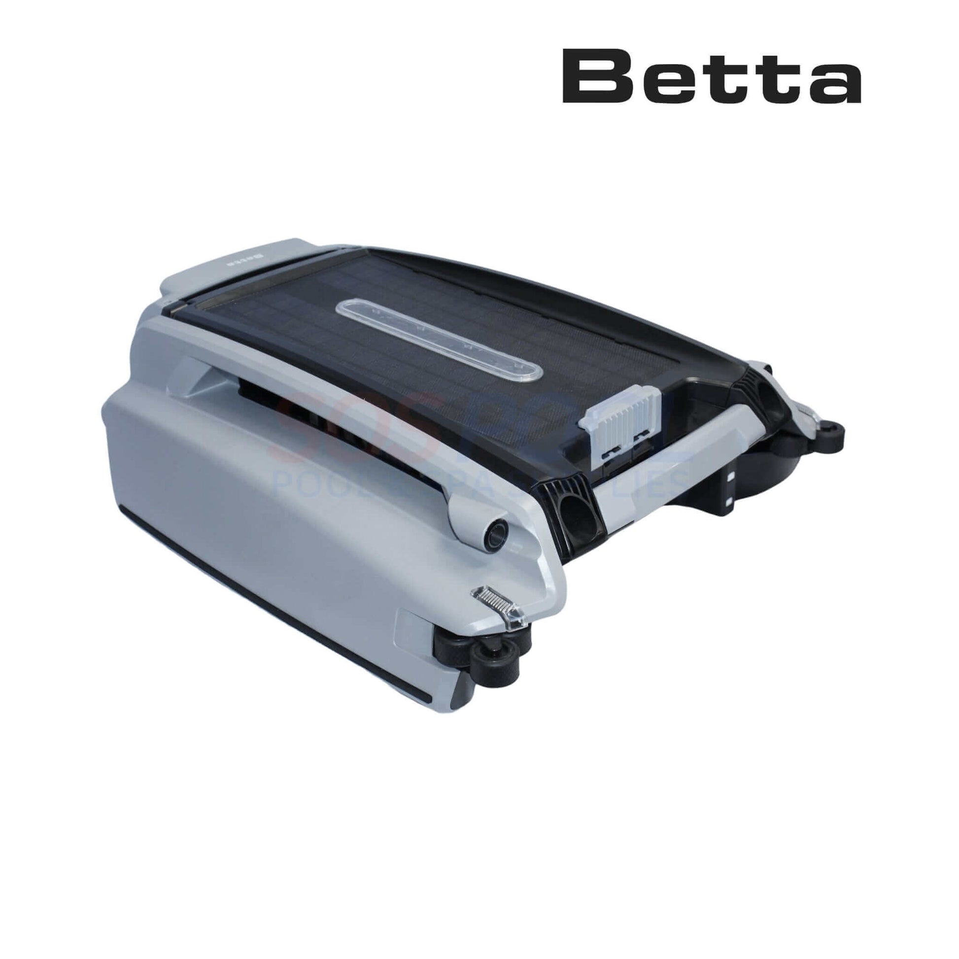 Betta SE Plus Solar Powered Smart Robotic Pool Skimmer from Discount Pool Mart DPM for efficient cleaning.
