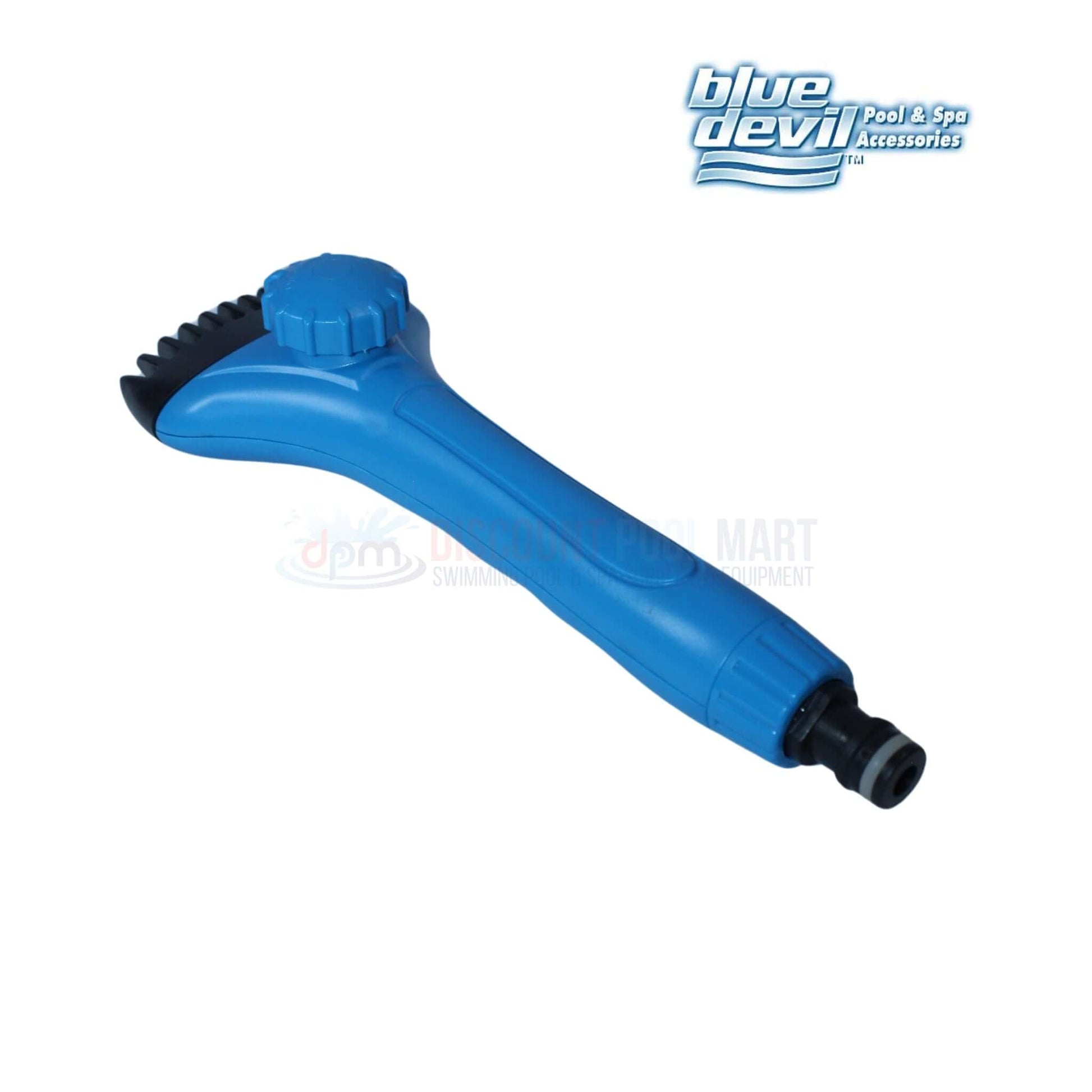 Blue Devil Filter Cartridge Cleaning Buddy tool with adjustable water flow and detachable pleat divider, SKU B8405C from Discount Pool Mart DPM.