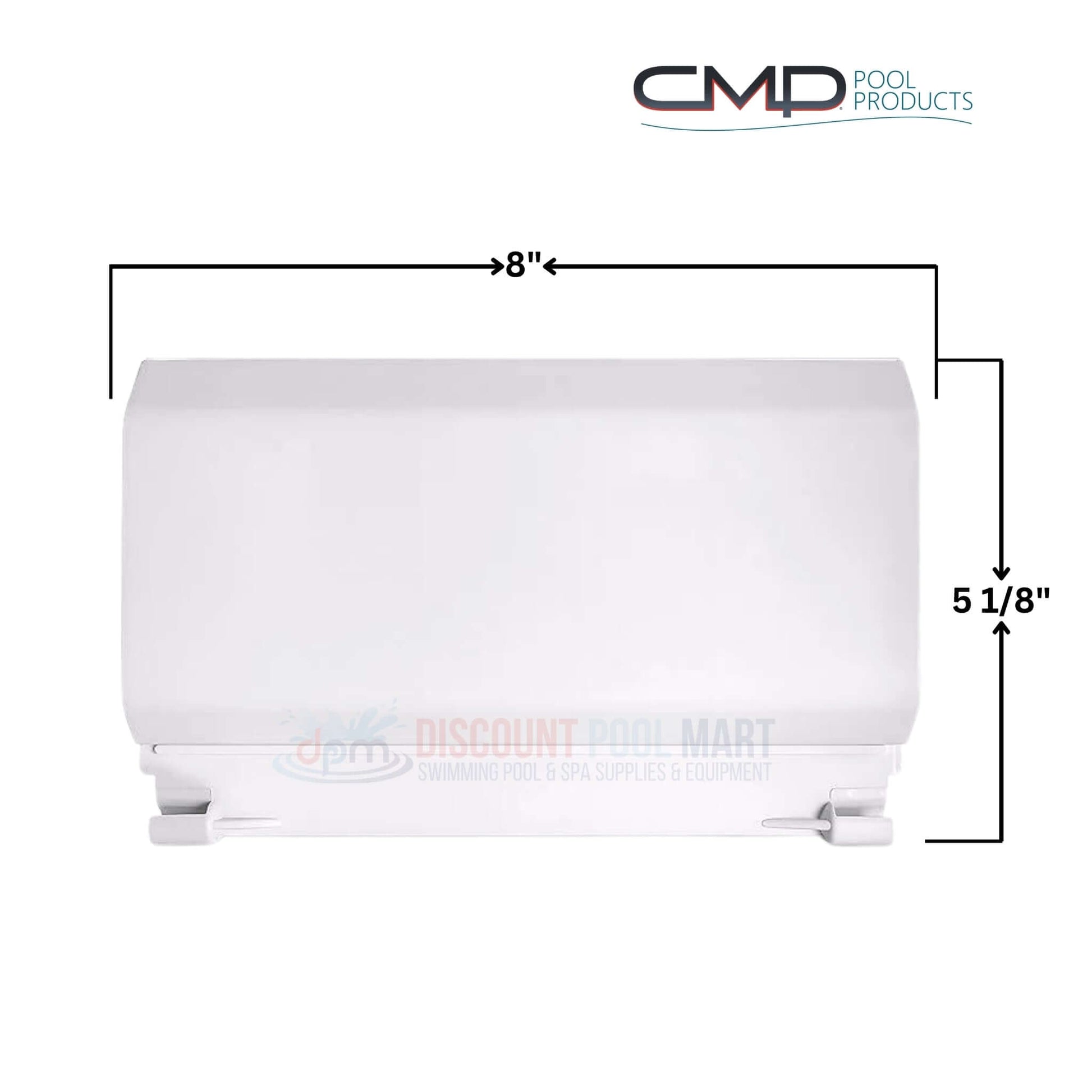 CMP Weir Flap for Admiral S20 Skimmers | 25251-000-500 | Discount Pool Mart DPM | 8" x 5 1/8" dimensions