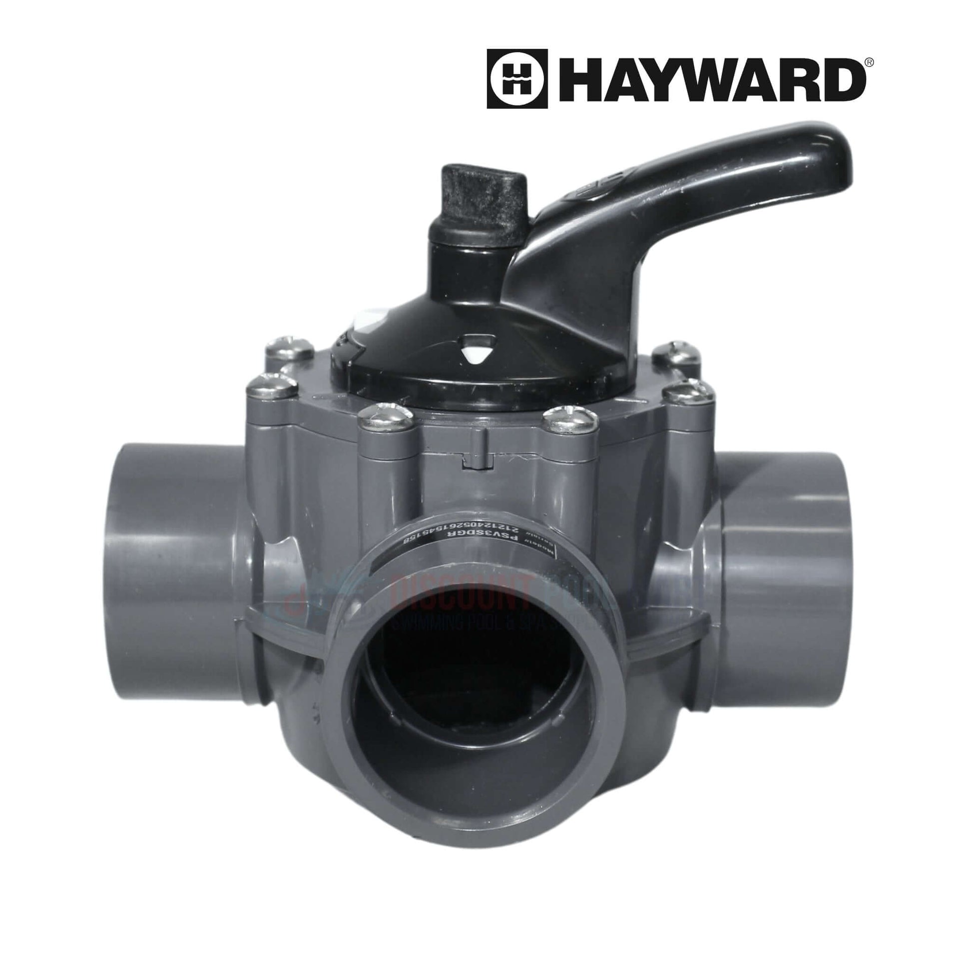 Hayward 3-Port PVC Diverter Valve PSV3SDGR for pools | 1.5" - 2" fittings | Discount Pool Mart DPM