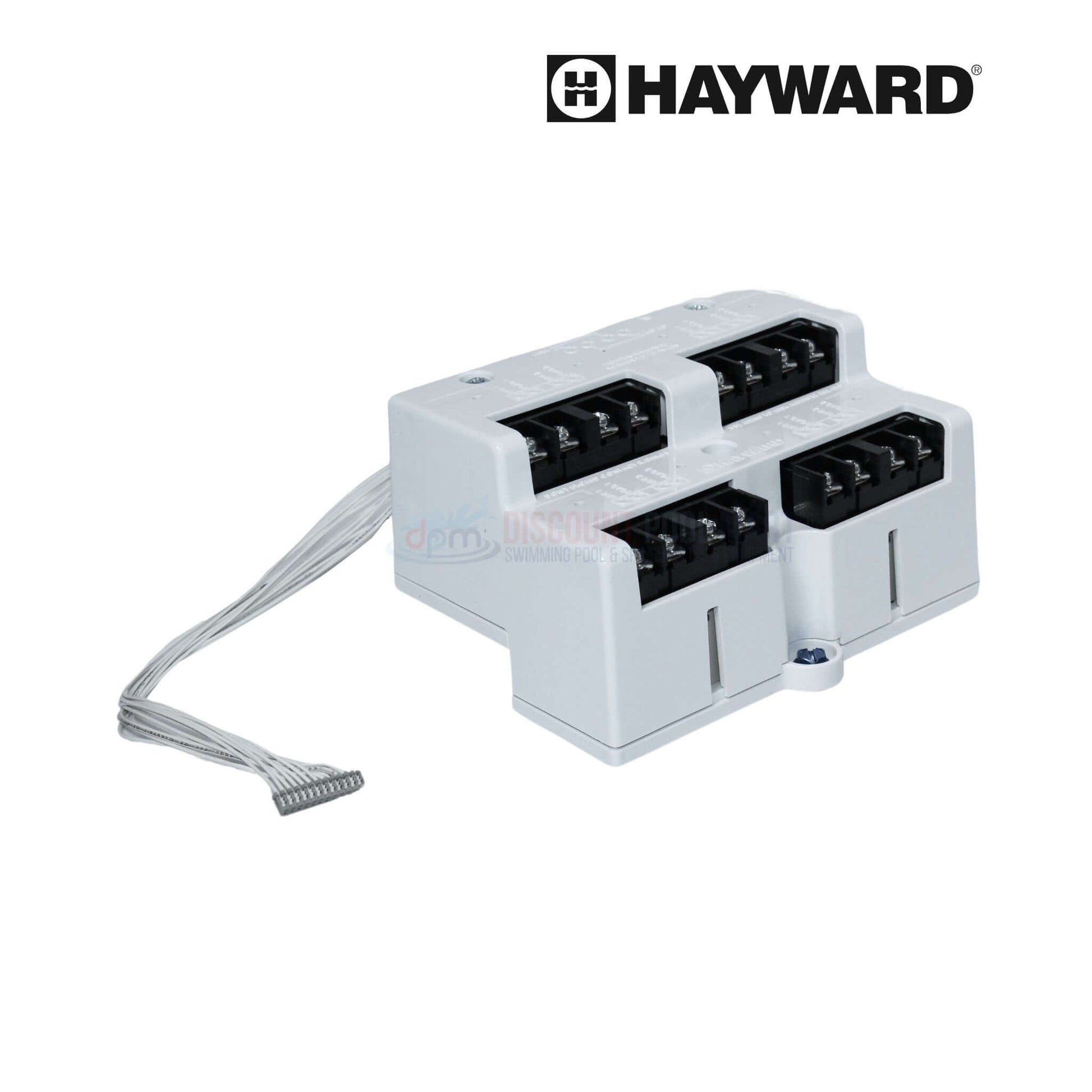 Hayward HLRELAYBANK 4 Relay Module for OmniLogic Pool Automation, DPM Discount Pool Mart