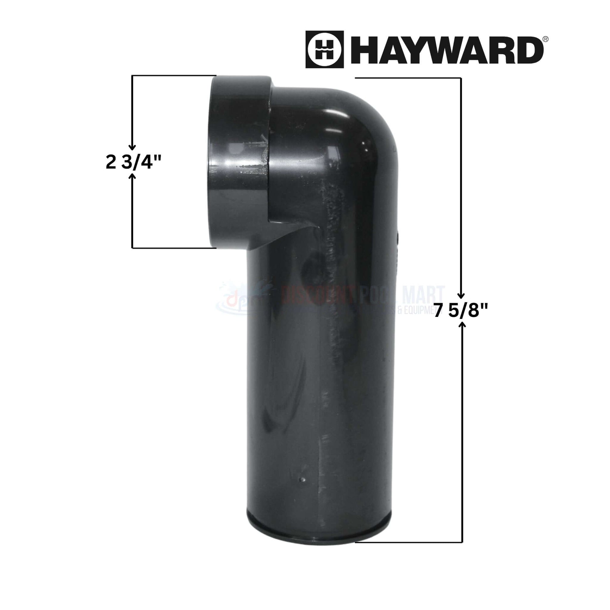 Hayward Outlet Elbow for SwimClear Filters, OEM replacement part for efficient pool water flow, Discount Pool Mart DPM, CX3020FB.