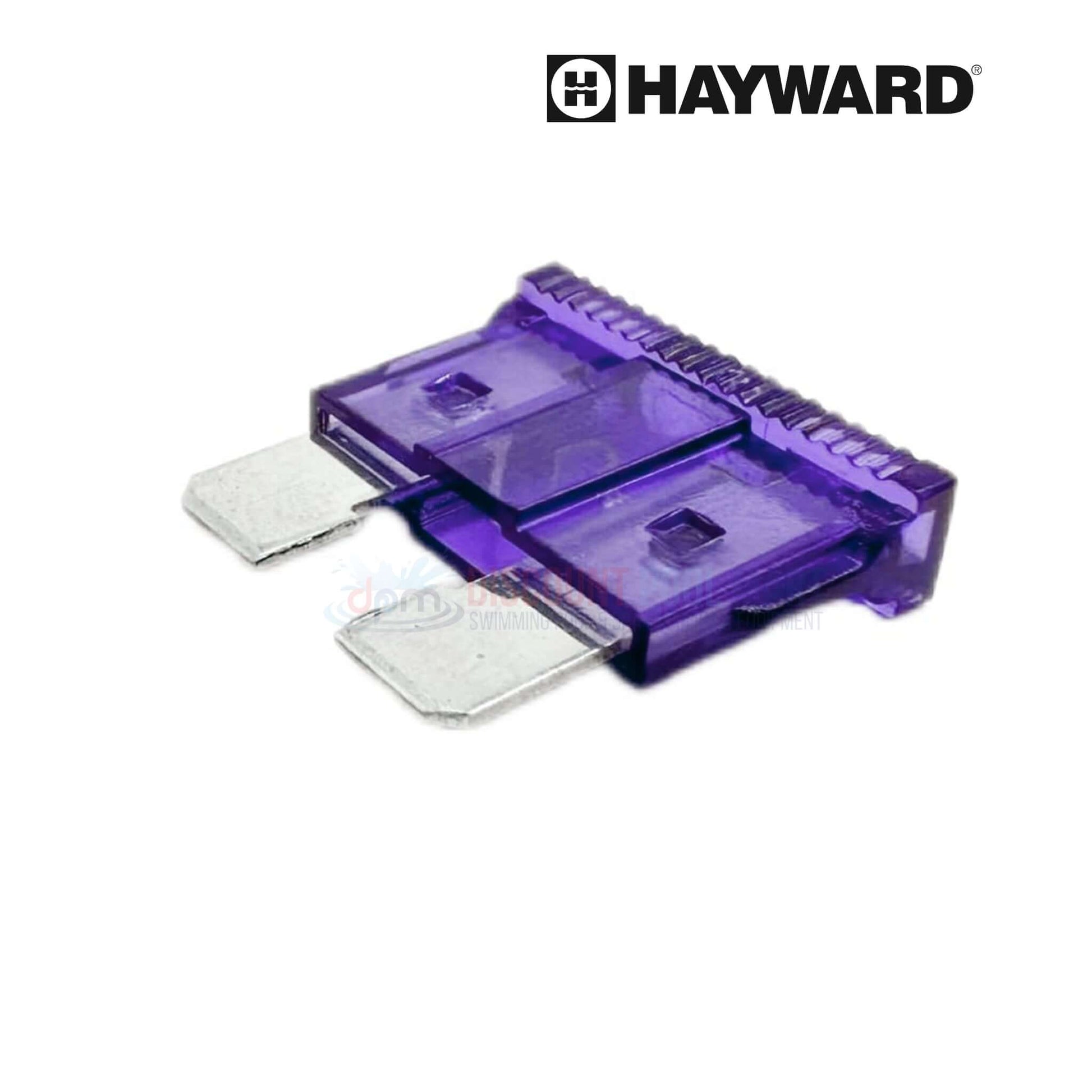 Hayward 3.0 AMP blade fuse for H-Series heaters, part of Discount Pool Mart's FDXLFSKC30 kit.