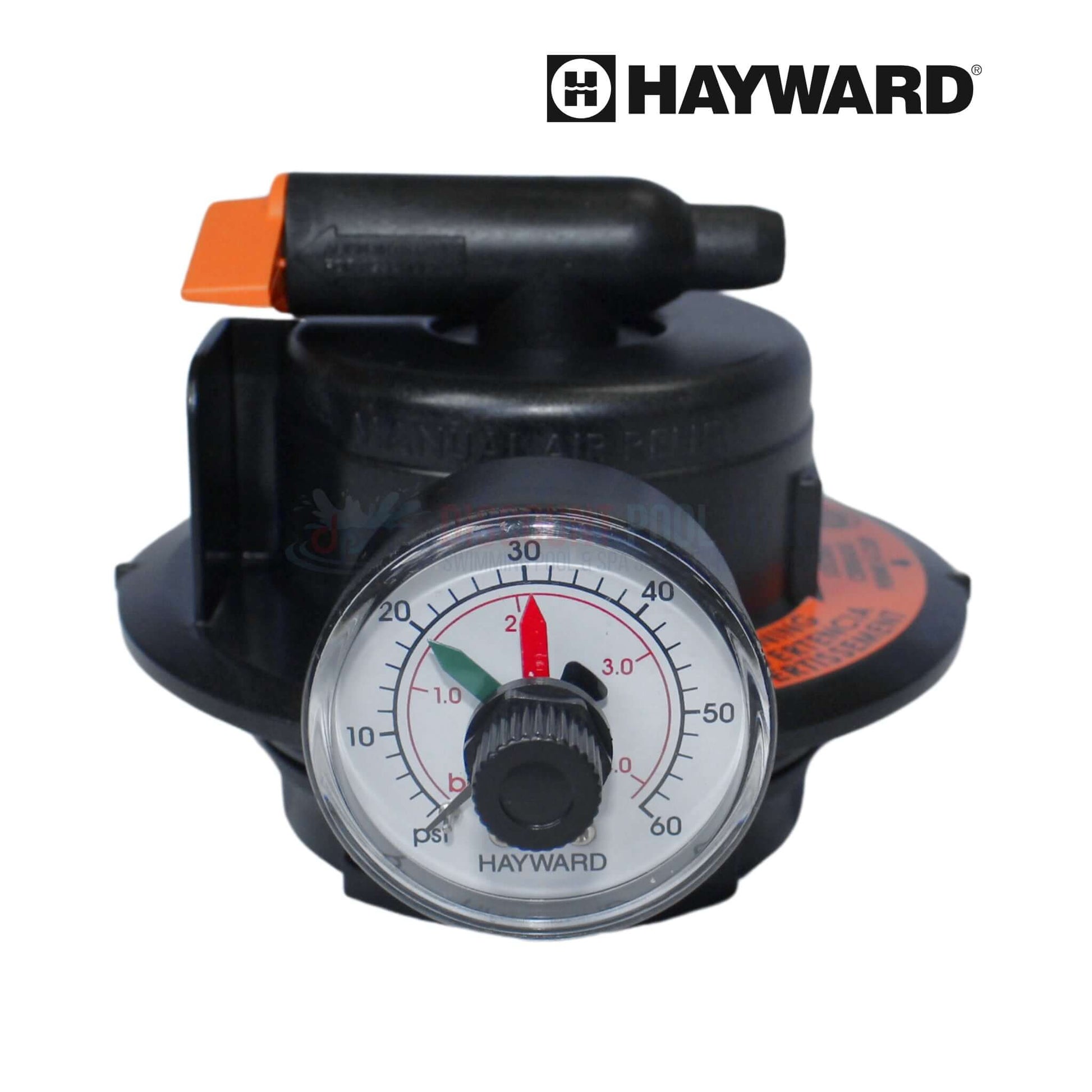 Hayward Complete Manual Air Relief Assembly DEX2420MAR2 for pool filtration at Discount Pool Mart DPM.