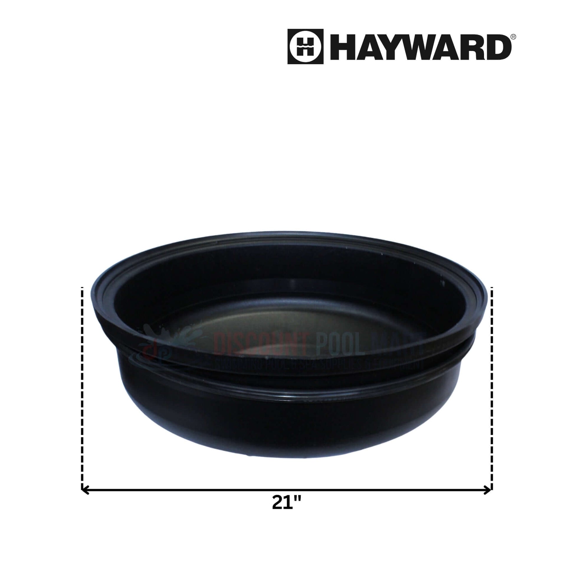 Hayward Filter Head with Clamp System, 21" diameter, from Discount Pool Mart DPM for pool filtration setup.
