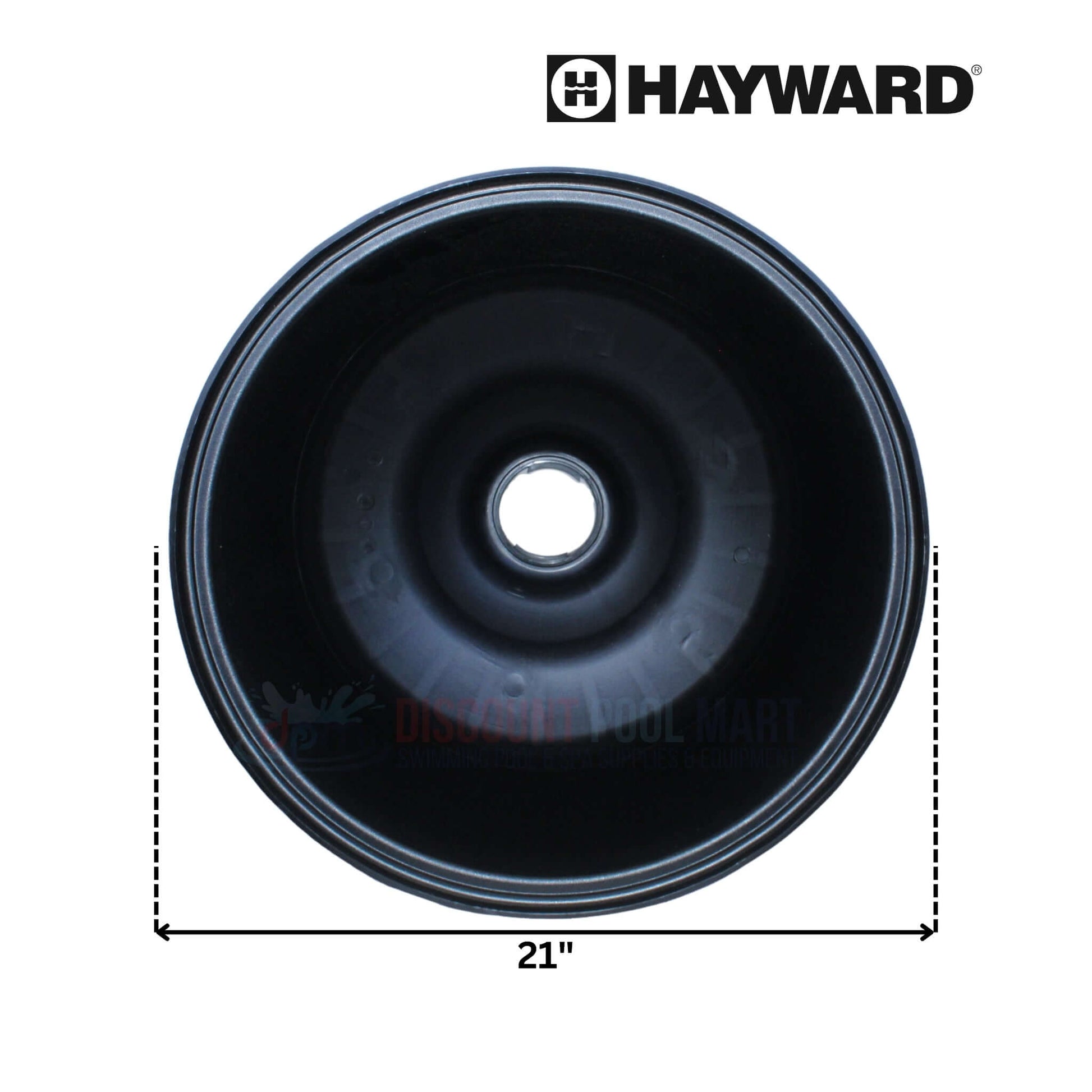 Hayward Filter Head With Clamp System, 21" diameter, available at Discount Pool Mart DPM, essential for pool filtration.