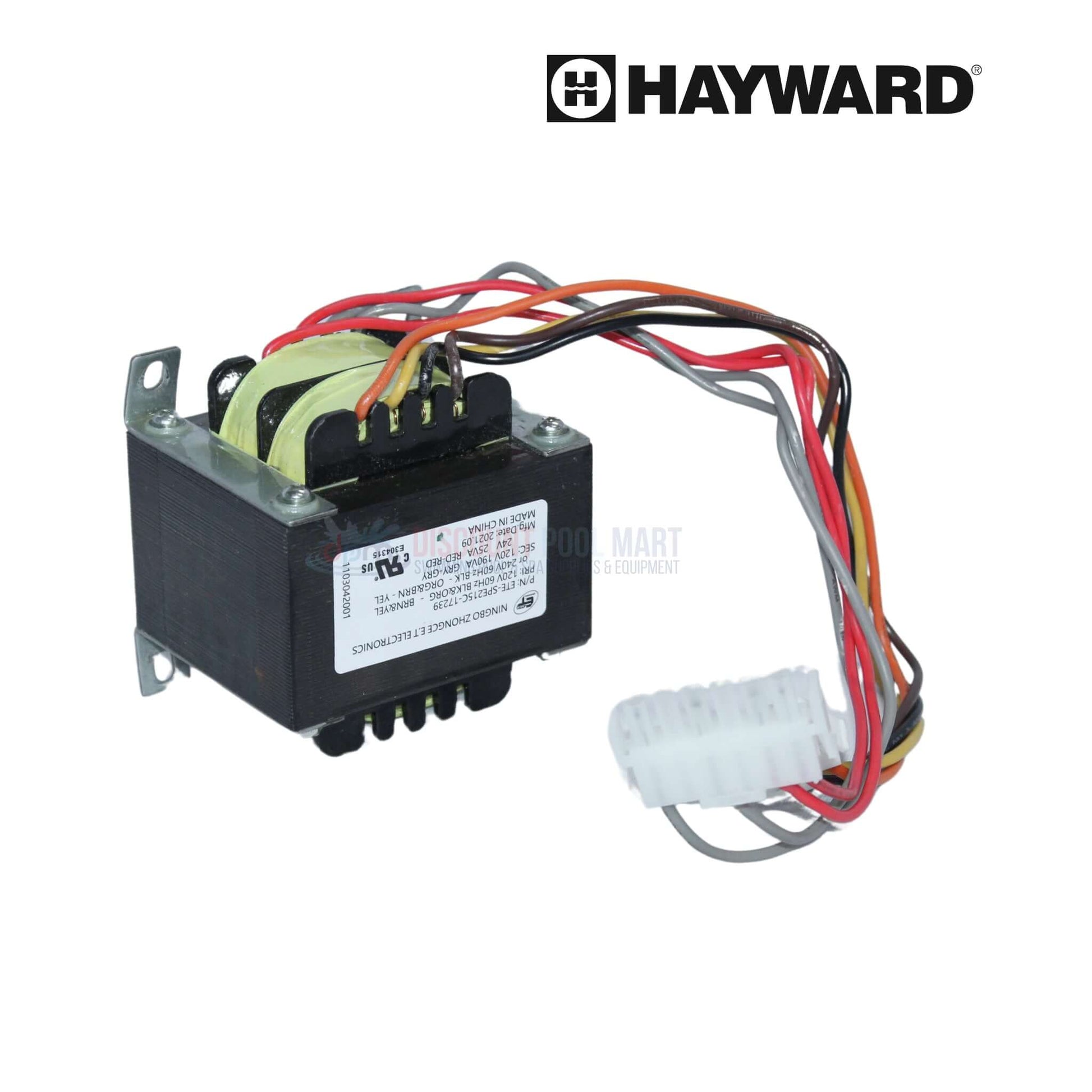 Hayward transformer for AquaRite AquaLogic AquaTrol systems. GLX-XFMR from Discount Pool Mart DPM.