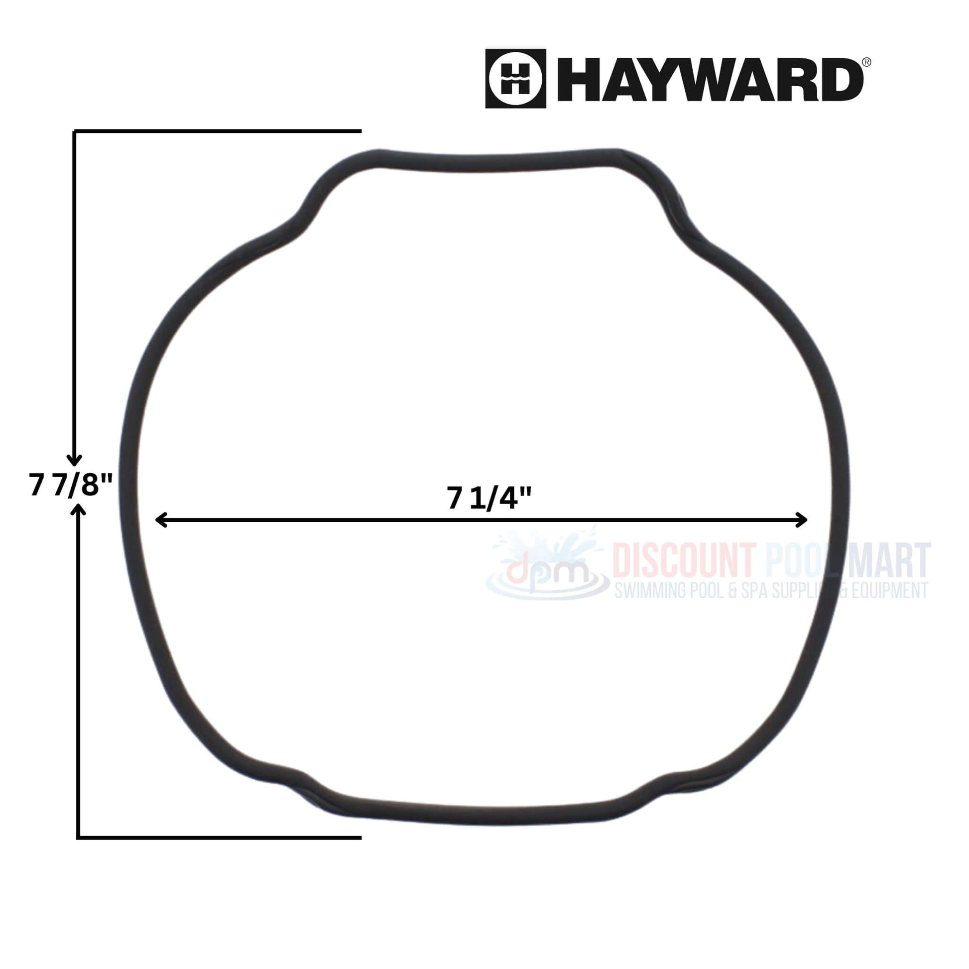 Hayward Housing O-Ring SPX3200T for TriStar & EcoStar pumps; dimensions 7.25" x 7.875"; Discount Pool Mart DPM.