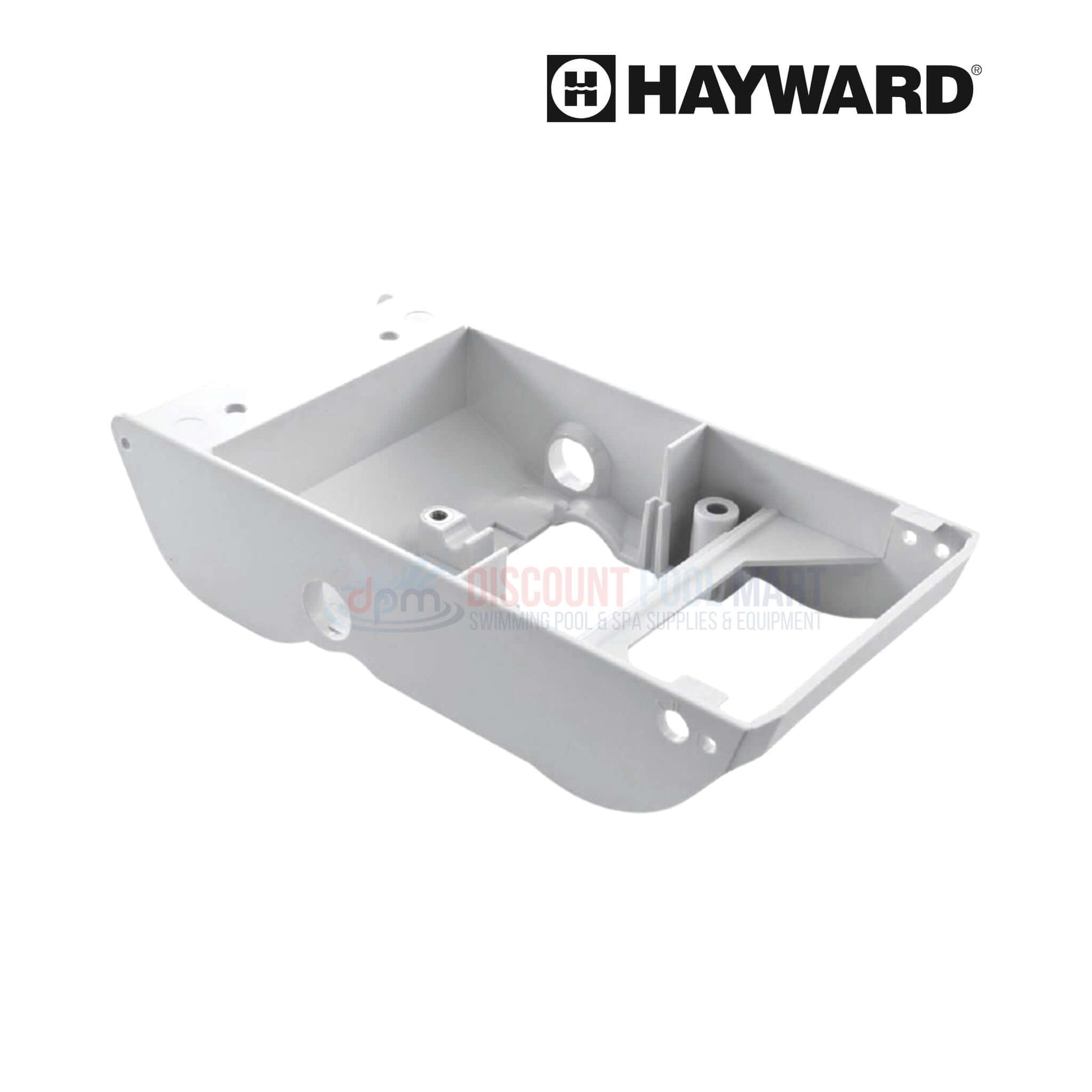 Hayward AXV230DWH lower body for Navigator Pool Vac, genuine part from Discount Pool Mart DPM, white replacement component.