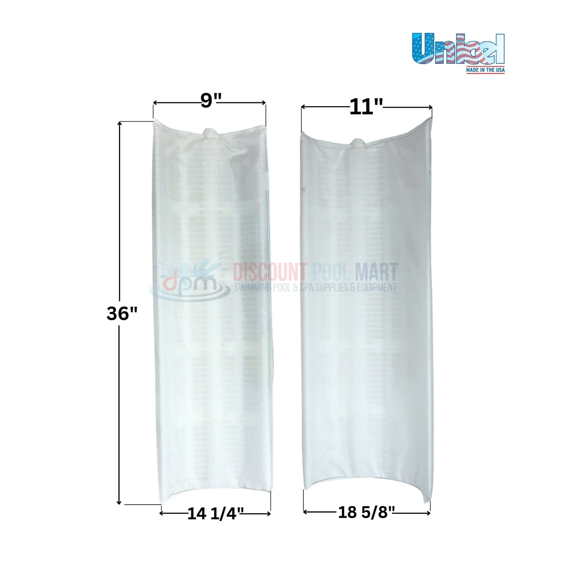 Hayward Pro-Grid DE filter replacement grids, 7 large & 1 partial, made in USA, from Discount Pool Mart DPM.