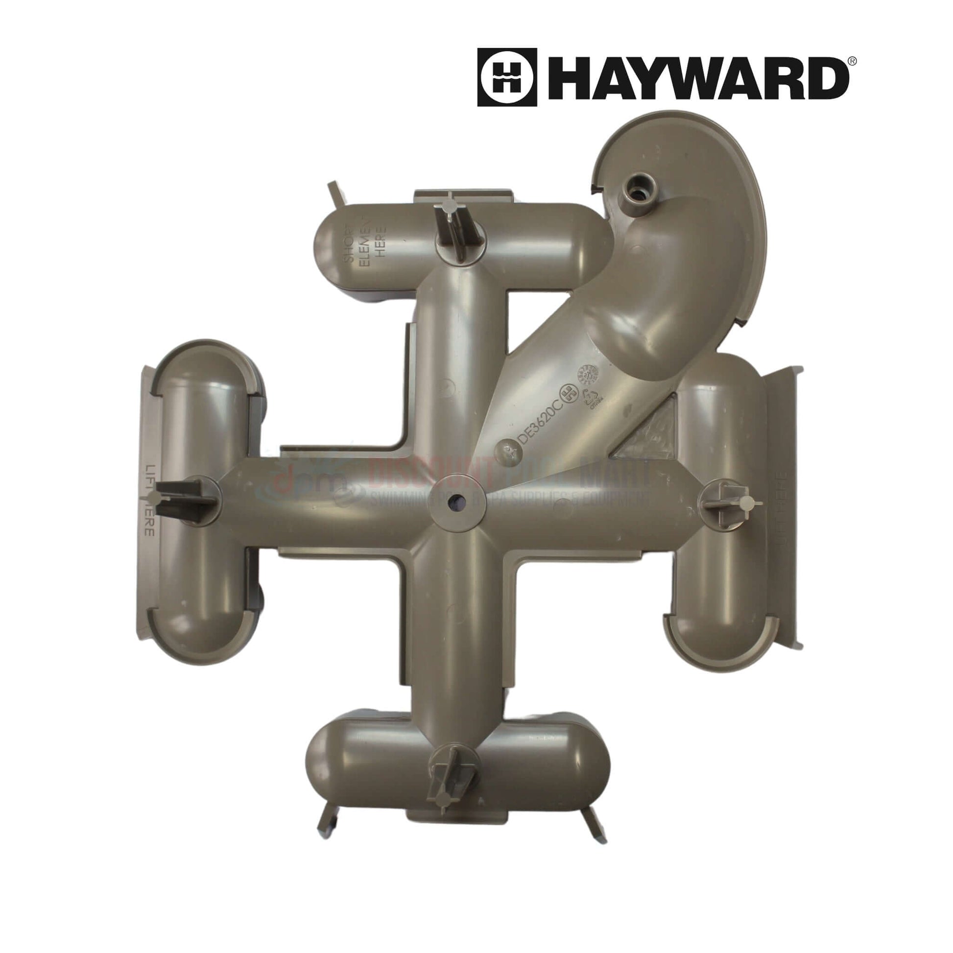 Hayward ProGrid DEX2400C top collector manifold, replacement for efficient pool operation. Available at Discount Pool Mart DPM.