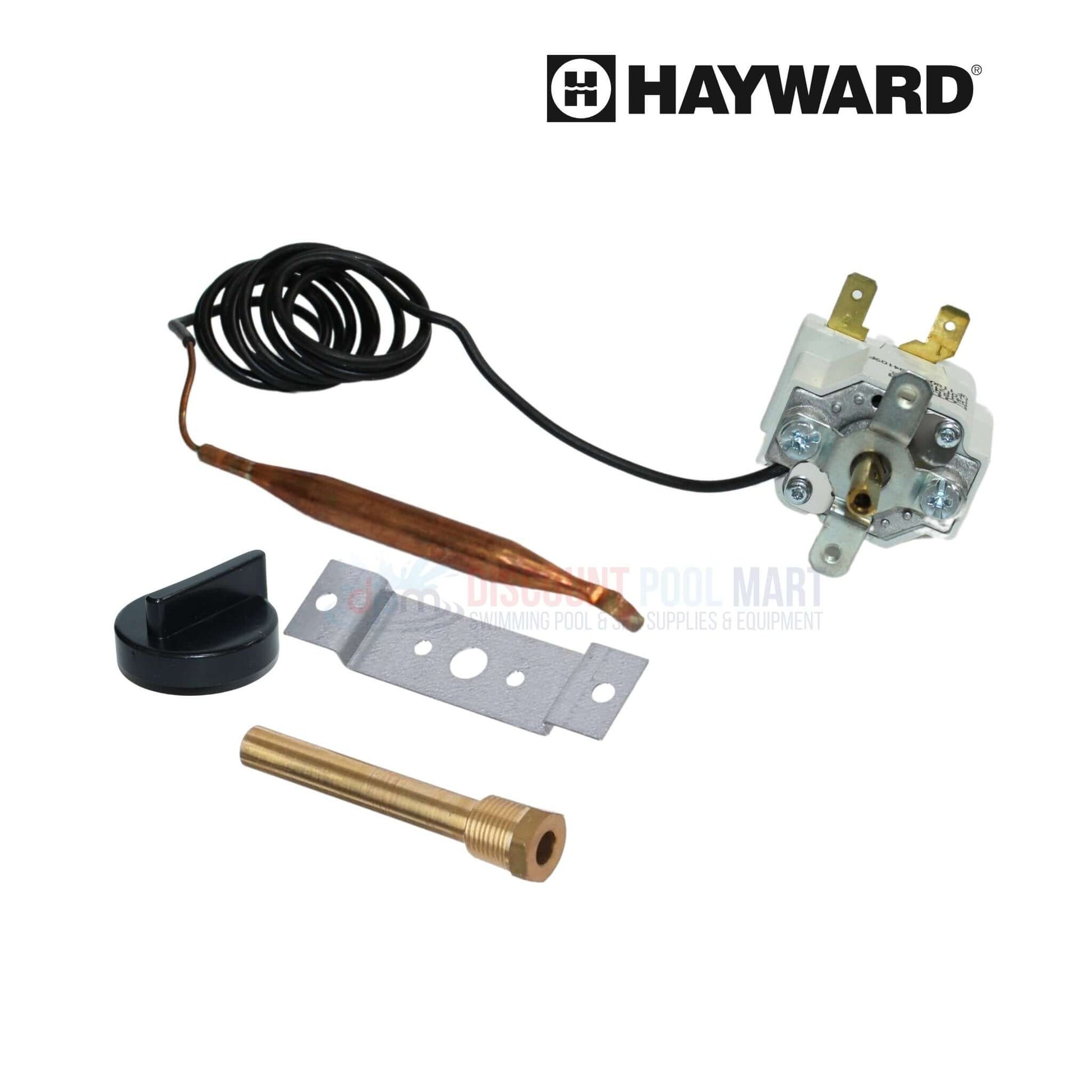 Hayward Thermostat HAXTST1930 with knob and components for H-Series heaters at Discount Pool Mart DPM.