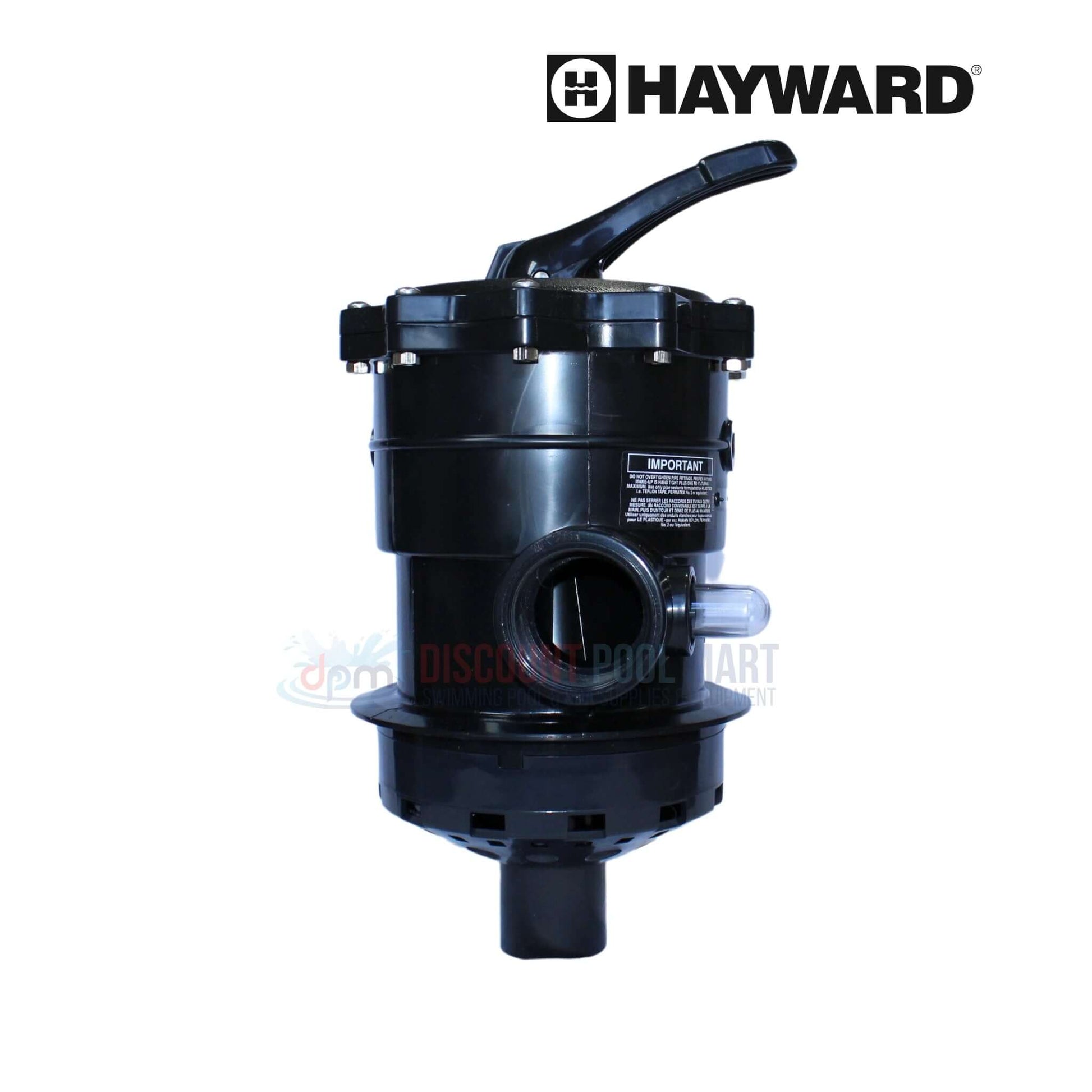 Hayward Top Mount Vari-Flo Multiport Valve with Clamp SP071620T from Discount Pool Mart, ideal for pool maintenance.