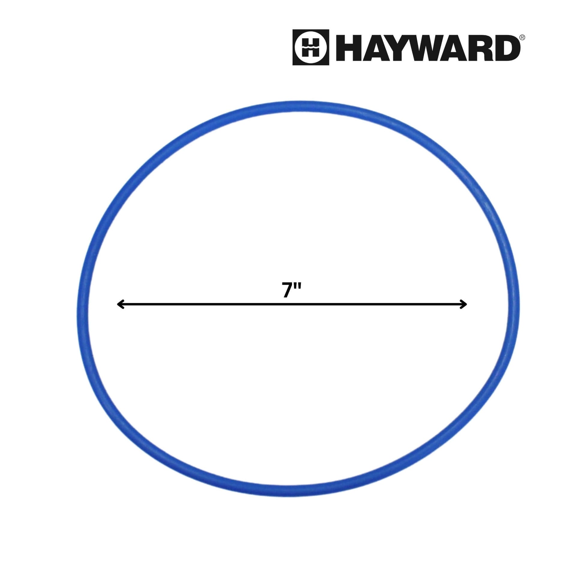 Hayward 7-inch blue pool hose, ideal for maintenance at Discount Pool Mart (DPM).