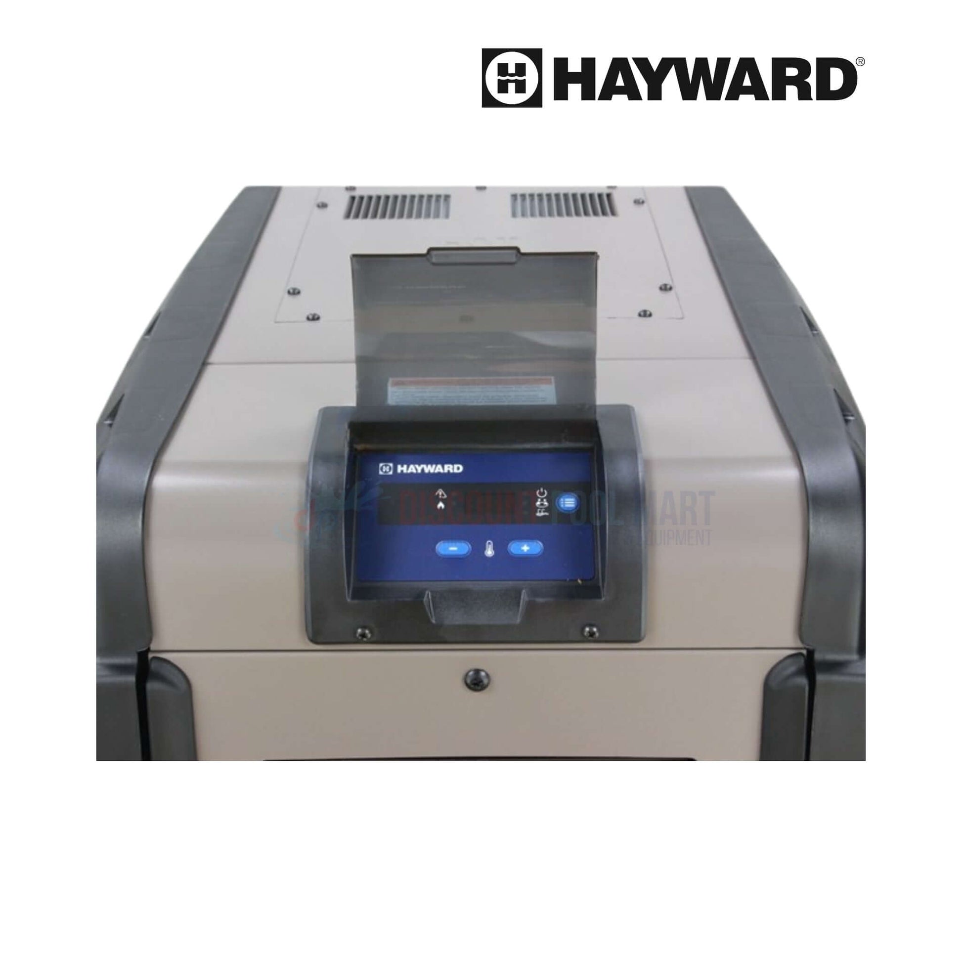Hayward Universal H-Series Natural Gas Heater H250FDN control panel, 250,000 BTUs, Low NOx at Discount Pool Mart DPM.