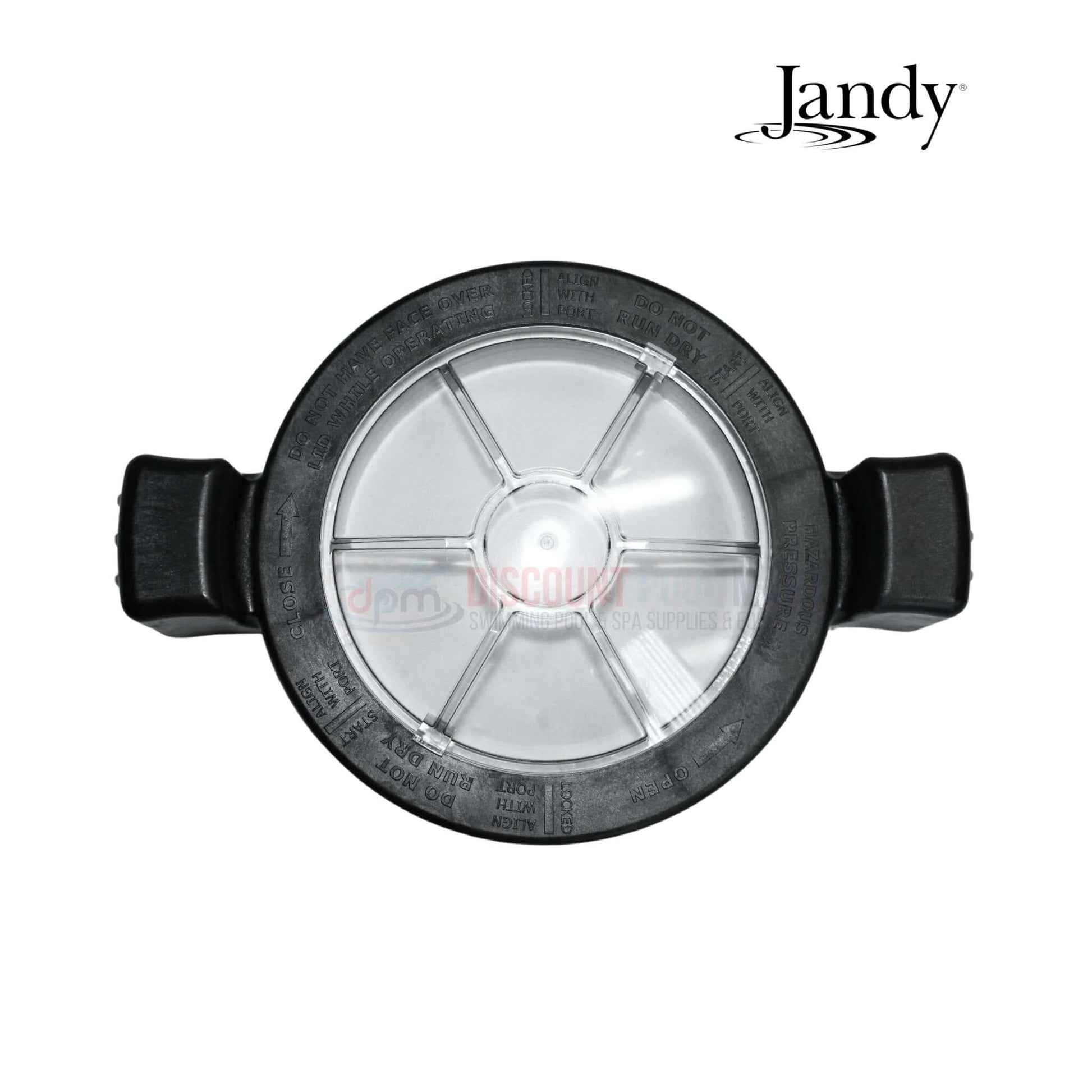 Jandy Lid with Locking Ring Assembly for FloPro Pumps R0480000, DPM Discount Pool Mart, secure leak-free solution