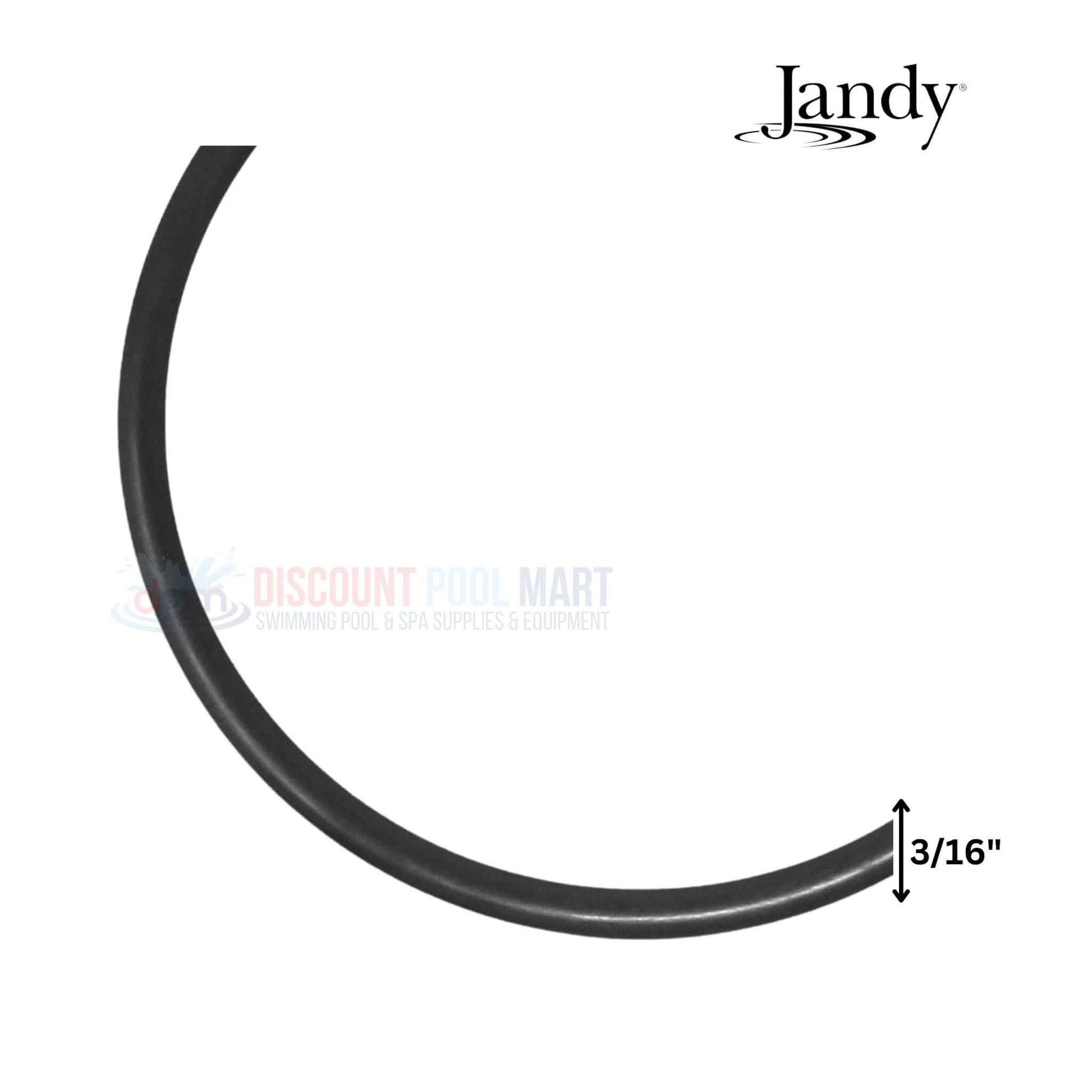 Jandy 3/16 inch O-ring for FloPro pumps at Discount Pool Mart DPM, essential for leak-free assembly.