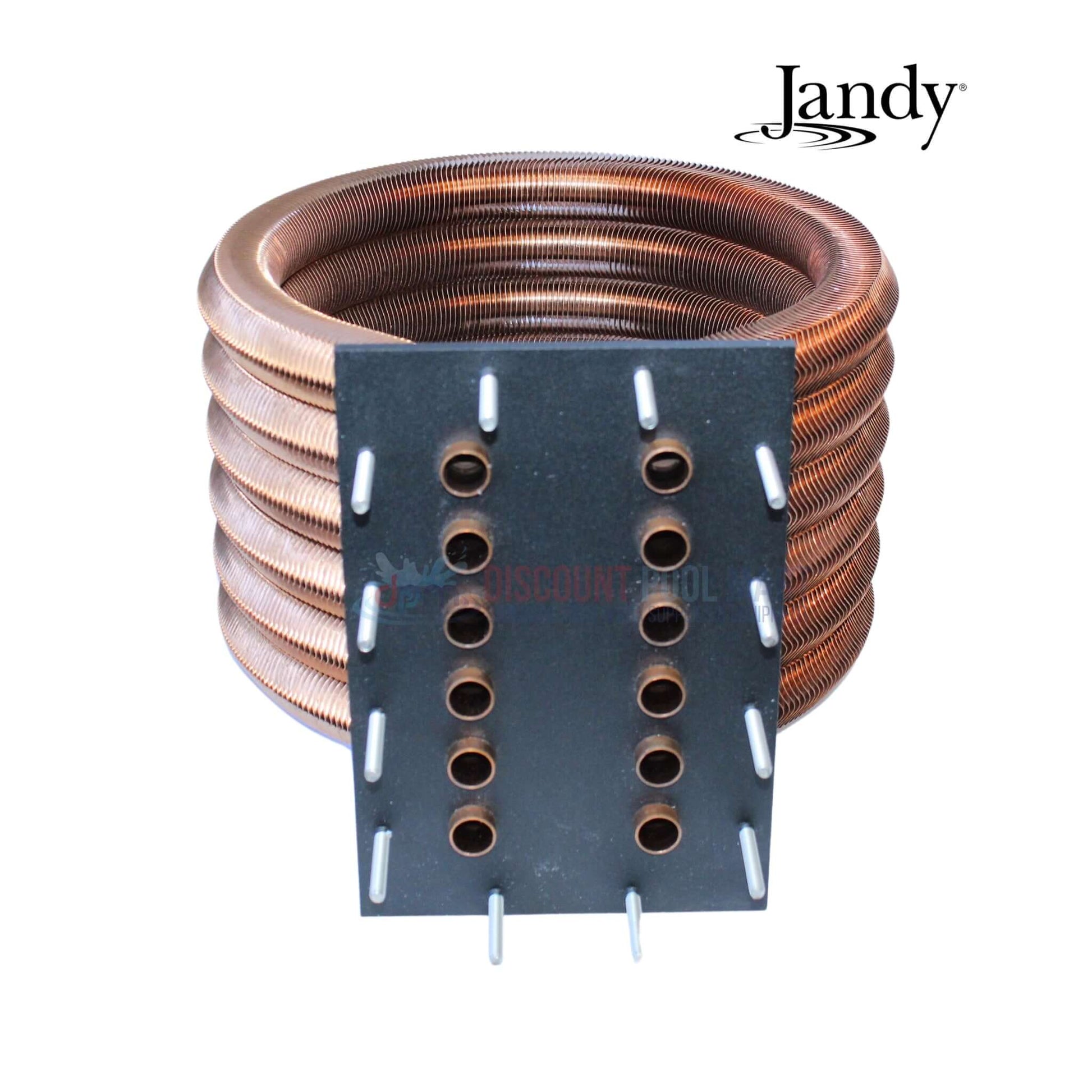Jandy Heat Exchanger Assembly R0589405 for JXi 400 Heaters at Discount Pool Mart DPM for optimal performance.