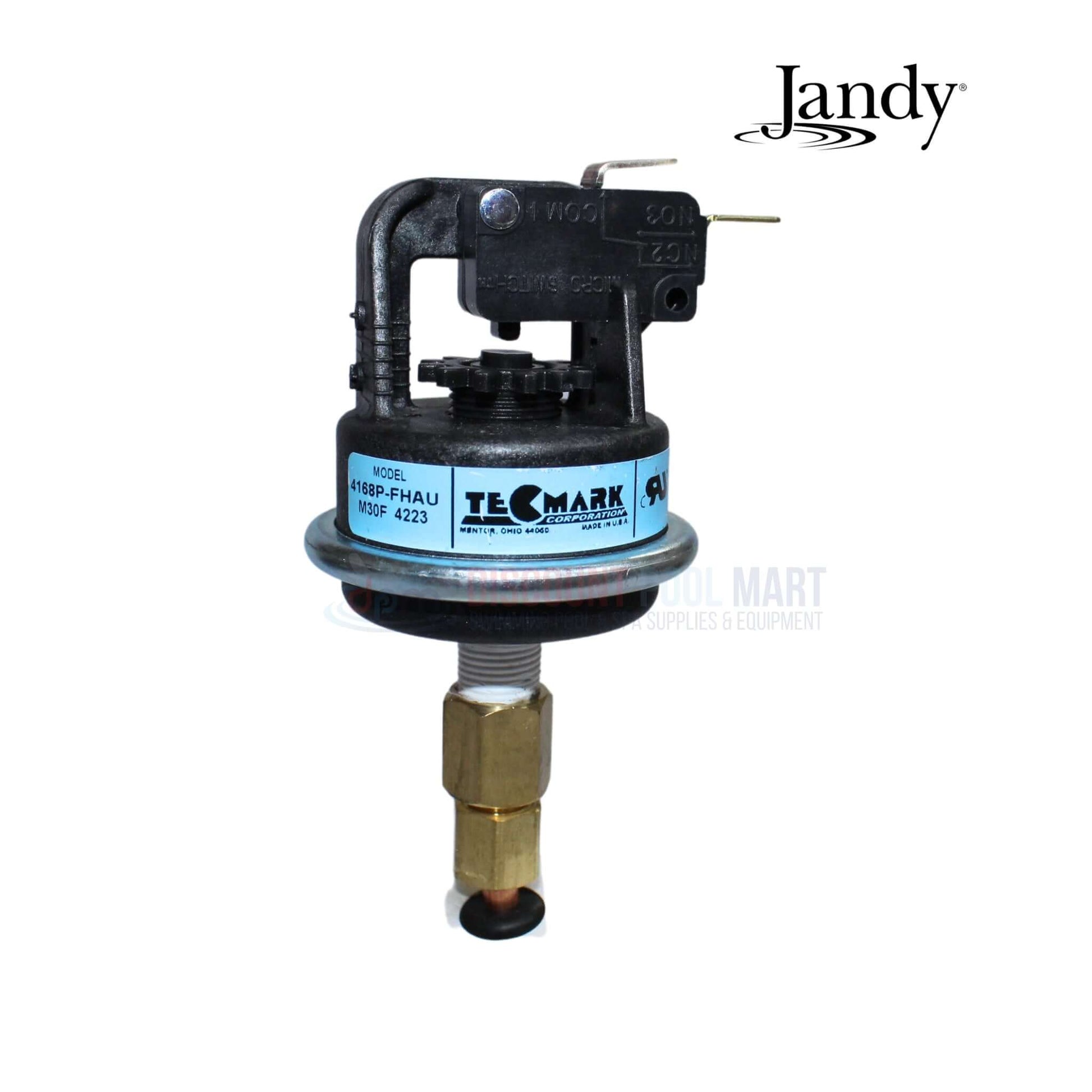 Jandy pressure switch R0457001 for JXI heaters from Discount Pool Mart DPM ensuring safe operation.