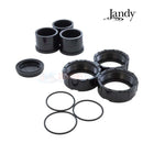 R0461800 | Jandy Universal Half Union Set & Drain Plug Cap For DEV and DEL Filters | Set of 3