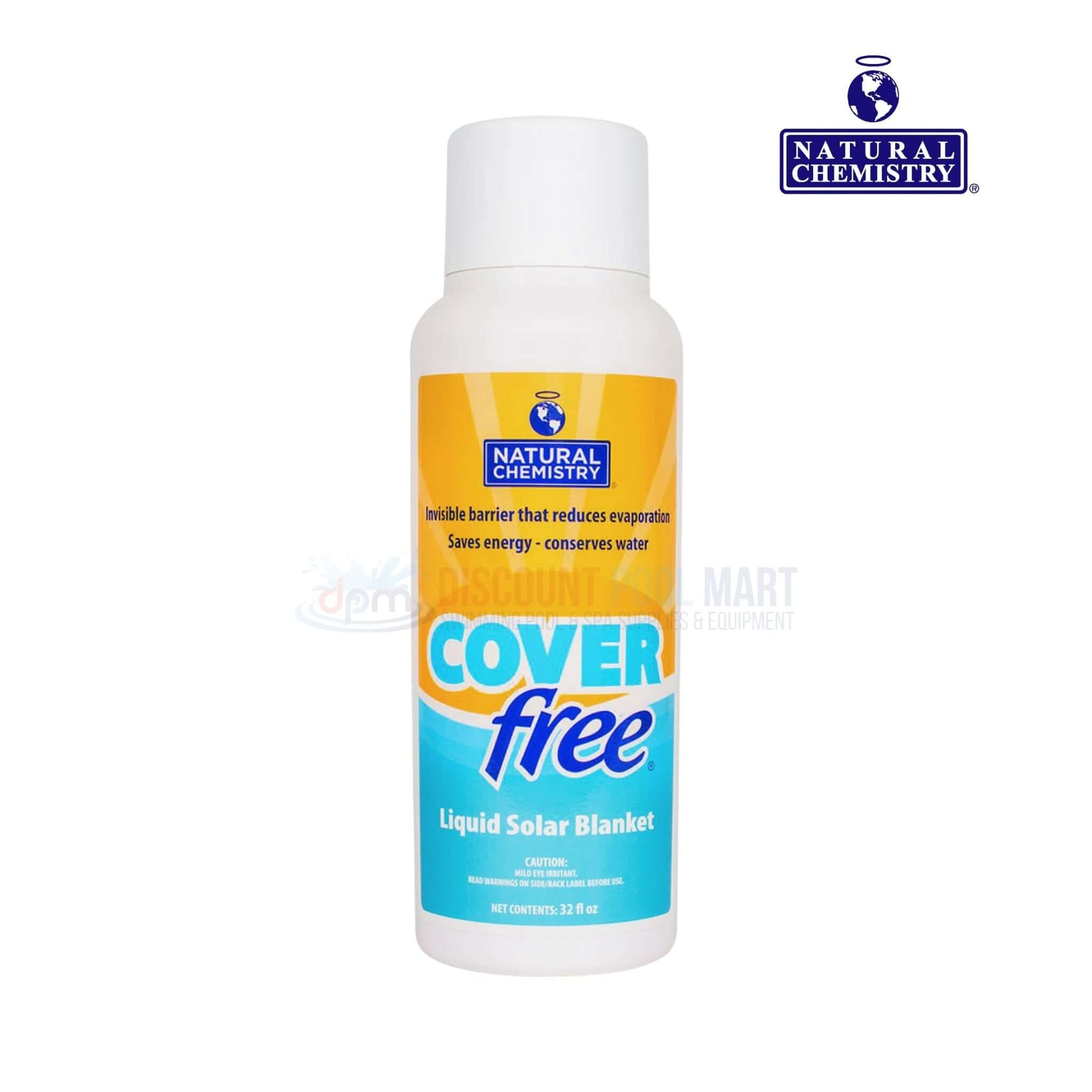 Natural Chemistry COVERfree Liquid Solar Blanket 32 oz by Discount Pool Mart. Reduces evaporation and heat loss for pools.