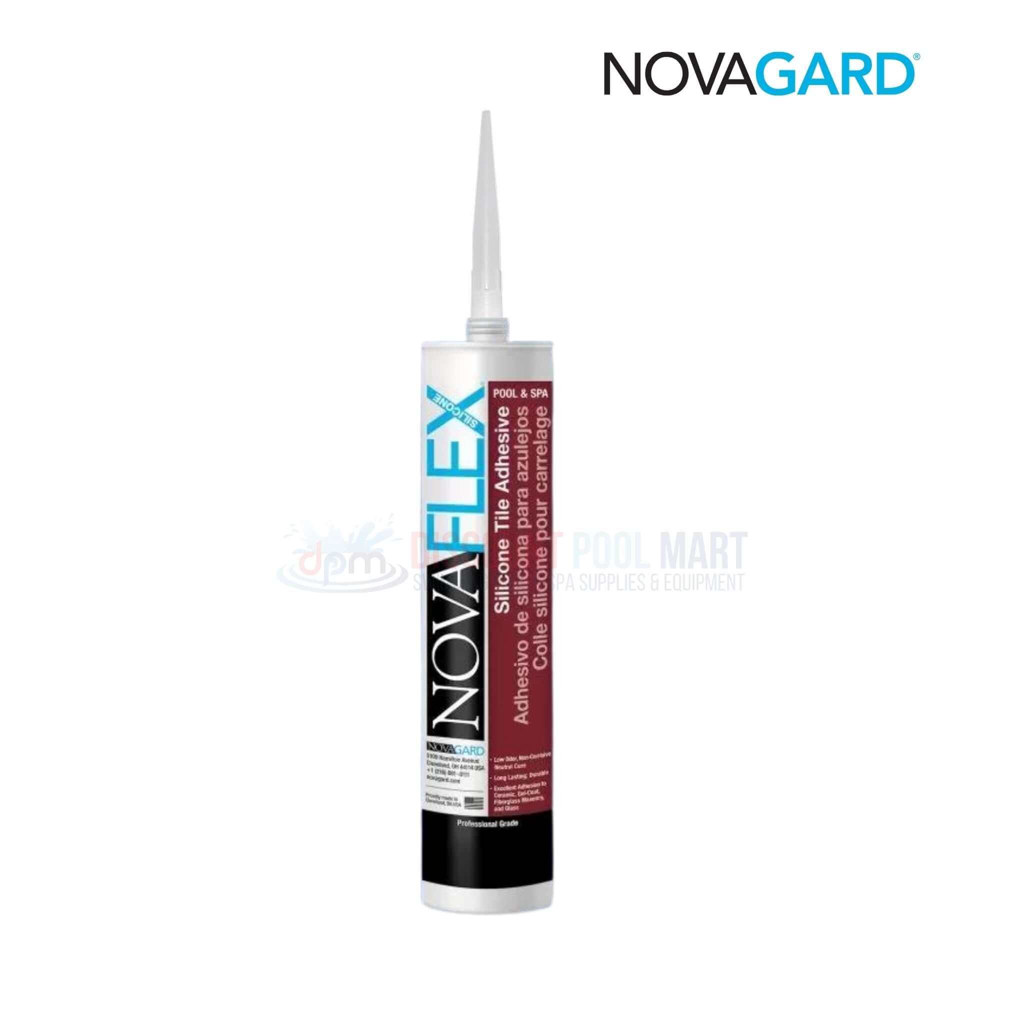 NovaGard Silicone Tile Adhesive | 10.3oz | White | RX71630-10C2 | 700-