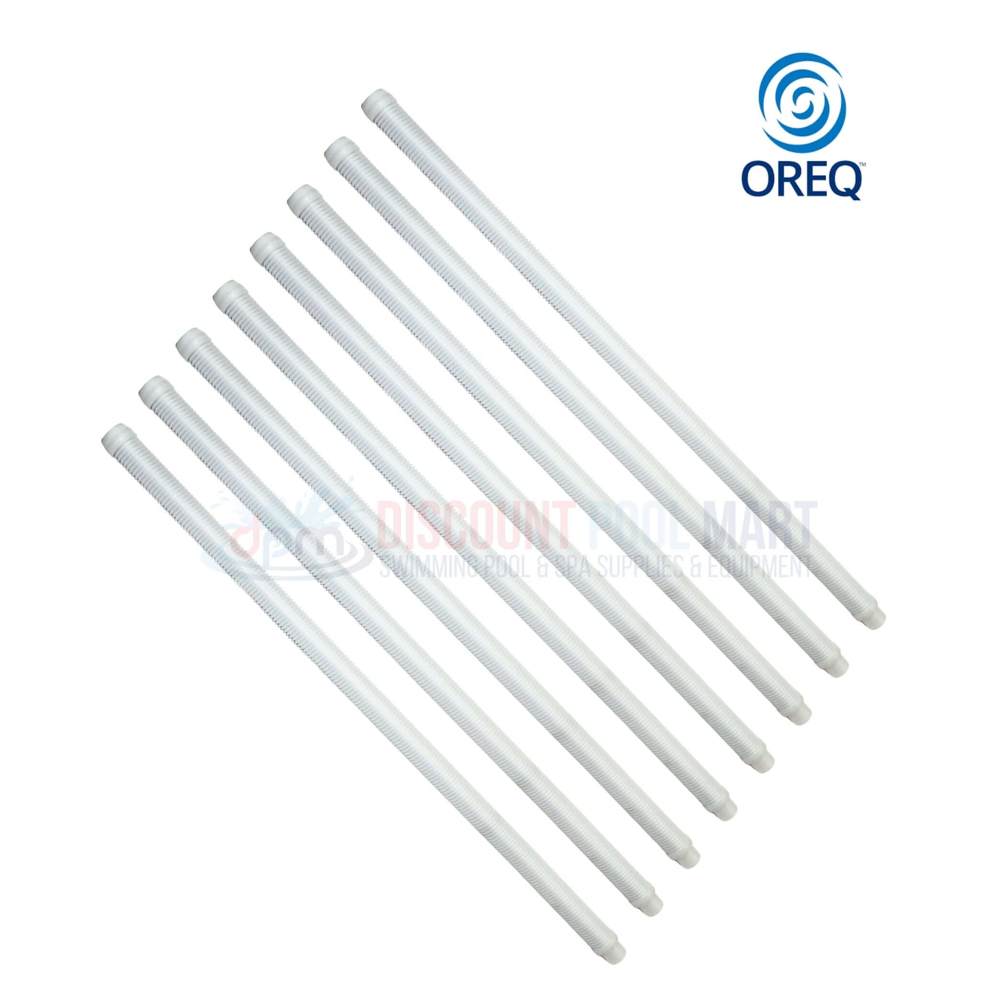 OREQ Sectional Connector Hose for automatic pool cleaners, 4' ft, from Discount Pool Mart DPM, durable, made in USA.