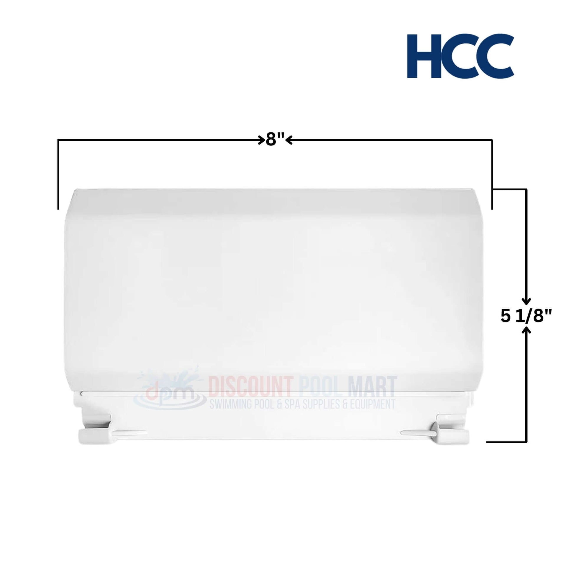 PC&G Weir Flap for Admiral Skimmers 85001500 SPS72015 from Discount Pool Mart DPM - 8" x 5 1/8" dimensions