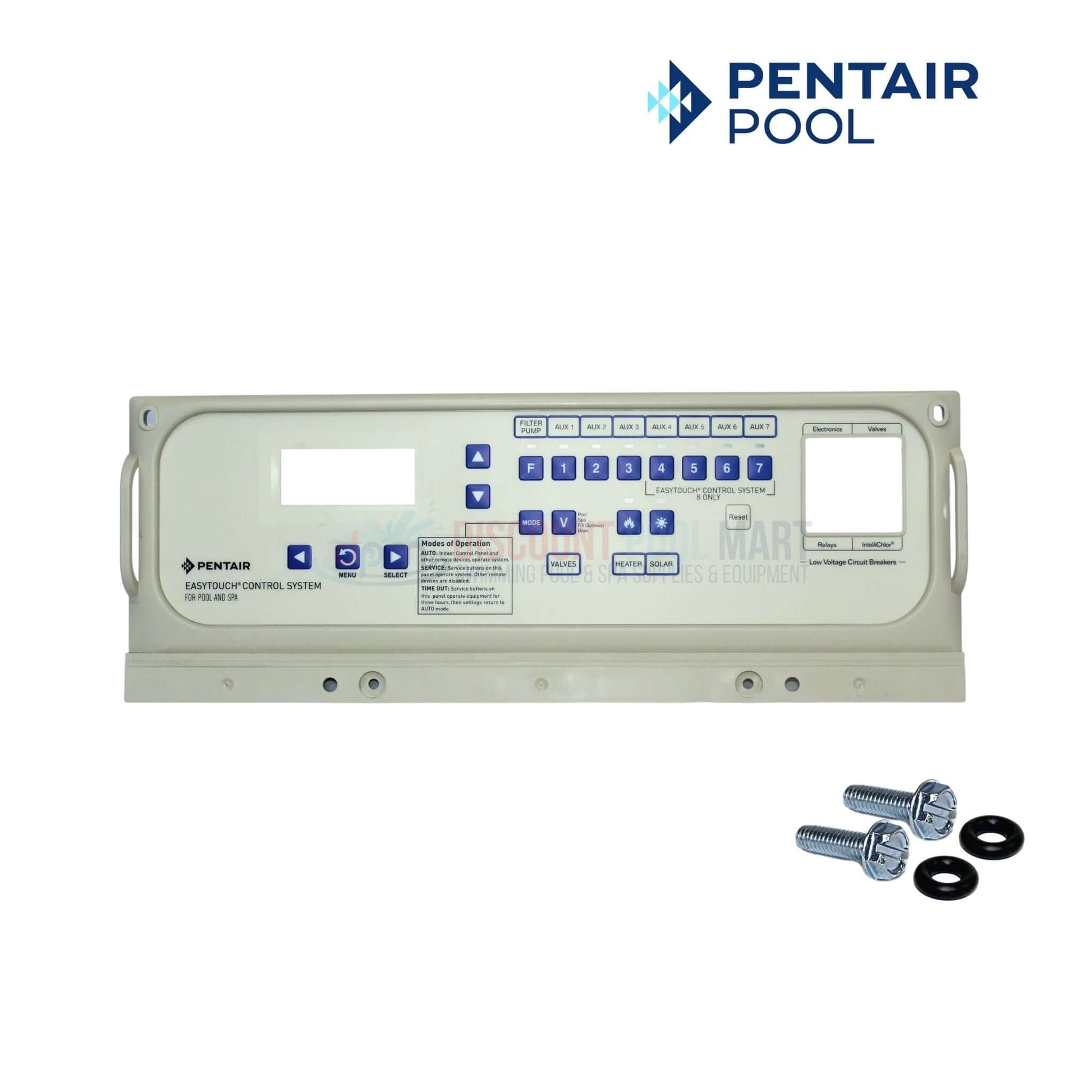 Pentair Load Center OCP Bezel for EasyTouch Systems 521232 at Discount Pool Mart DPM, durable and protective cover.