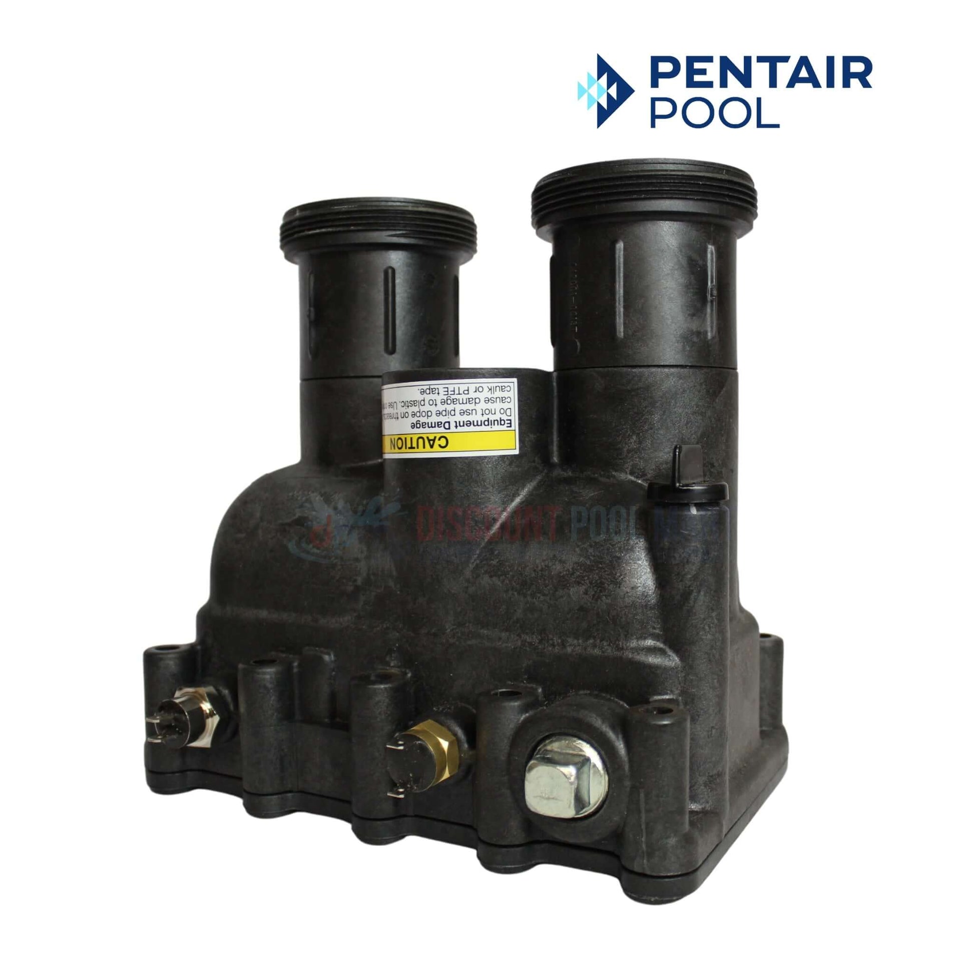 Pentair Manifold Kit 77707-0014 for MasterTemp/Max-E-Therm heaters; essential water connection hub; Discount Pool Mart.