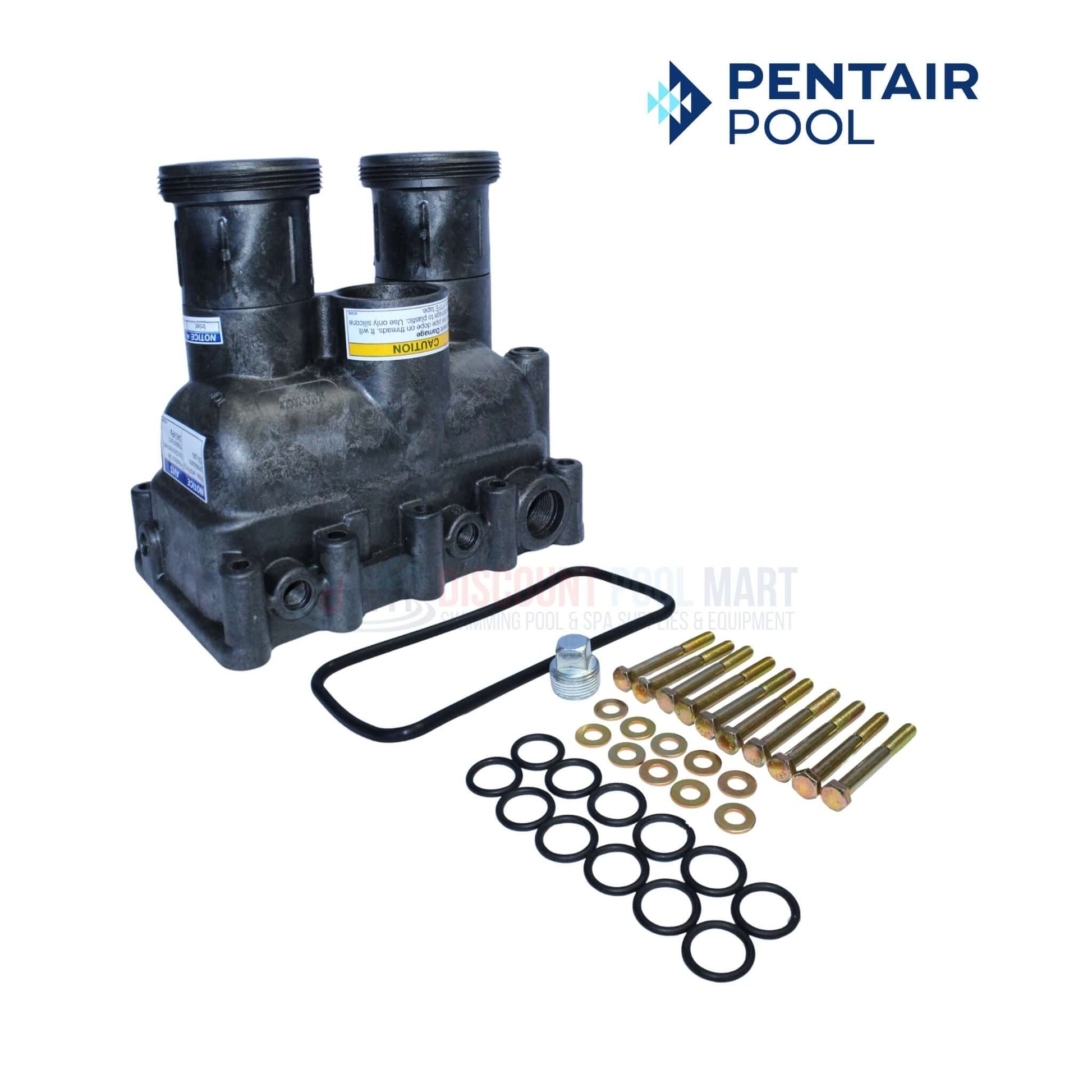 Pentair Basic Manifold Kit model 474200 for Max-E-Therm & MasterTemp heaters | Discount Pool Mart DPM