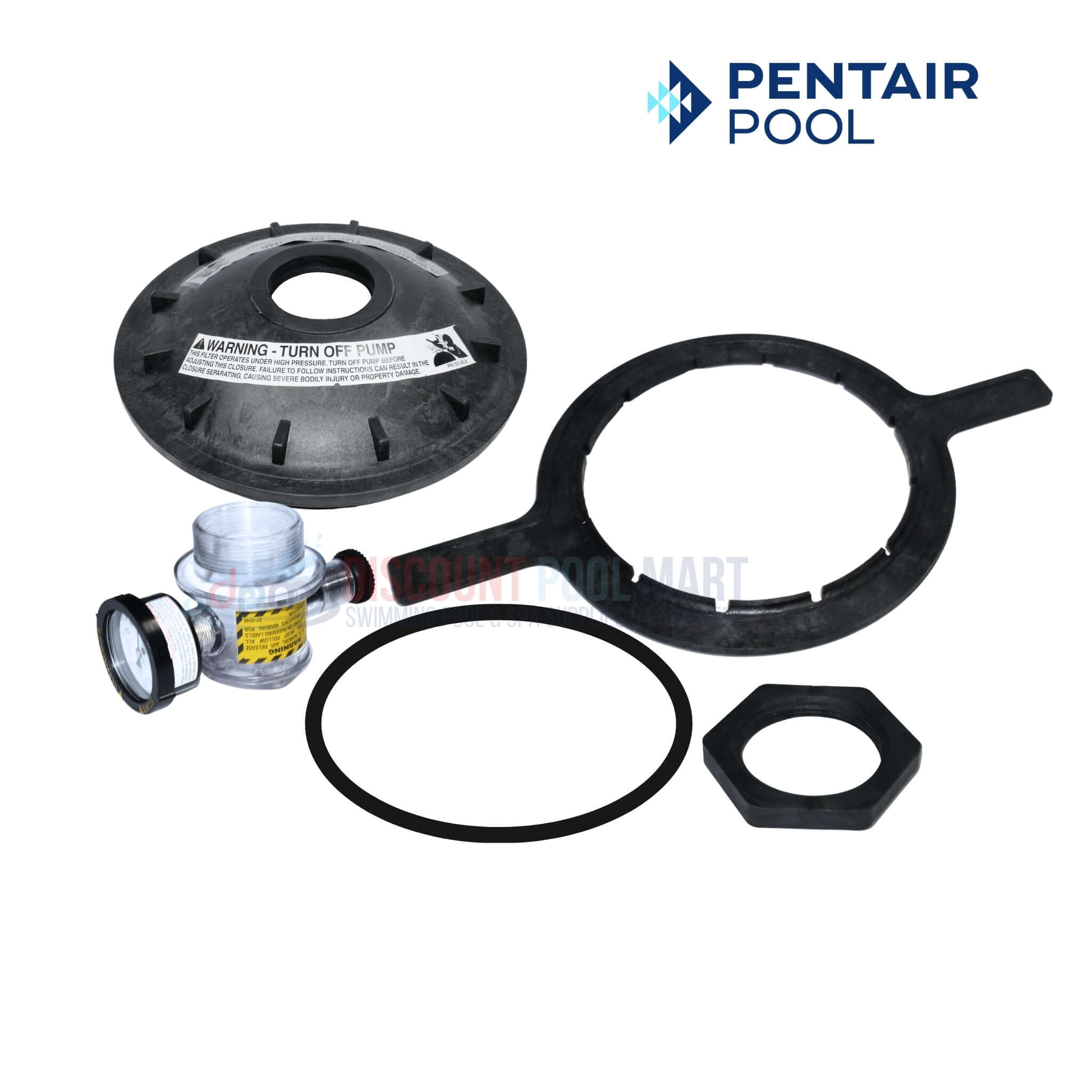 naa！新品未使用！to esella crysta bright 154856 | Pentair Triton Filters Black Buttress Threaded Closure Kit