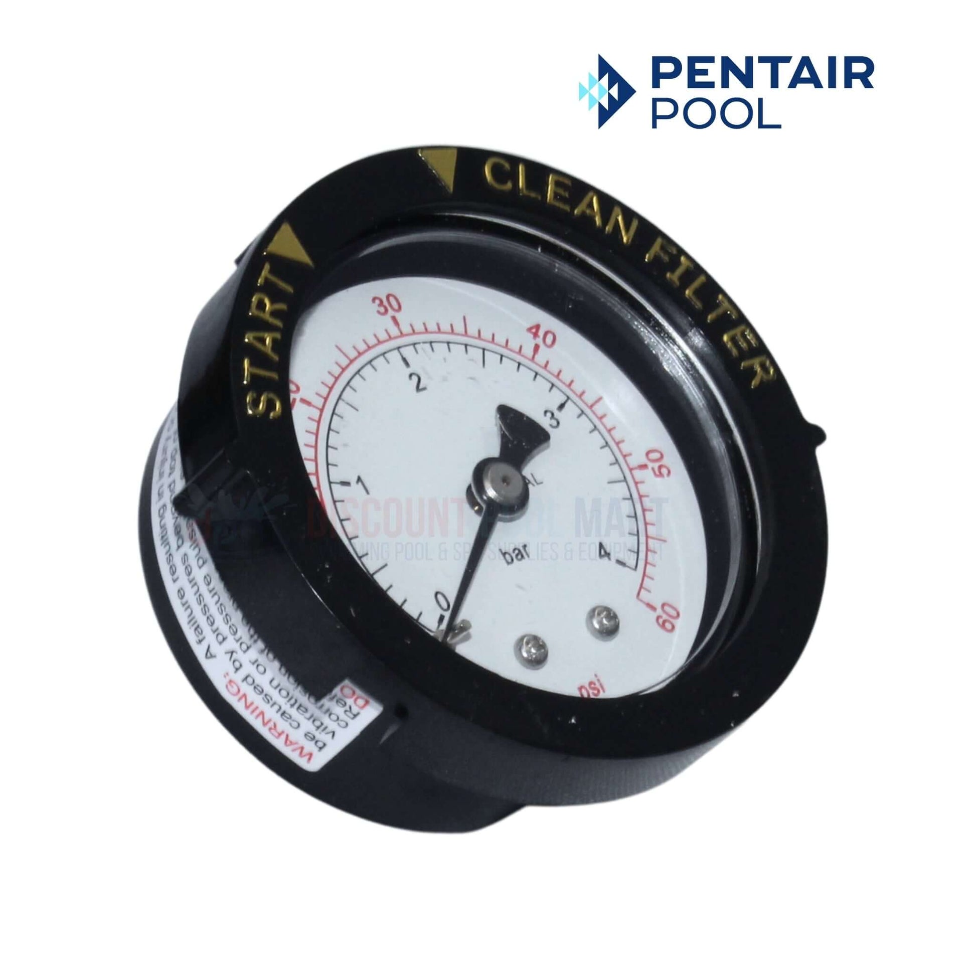 Pentair Pool pressure gauge for Triton filters, essential for pool maintenance. Available at Discount Pool Mart DPM.