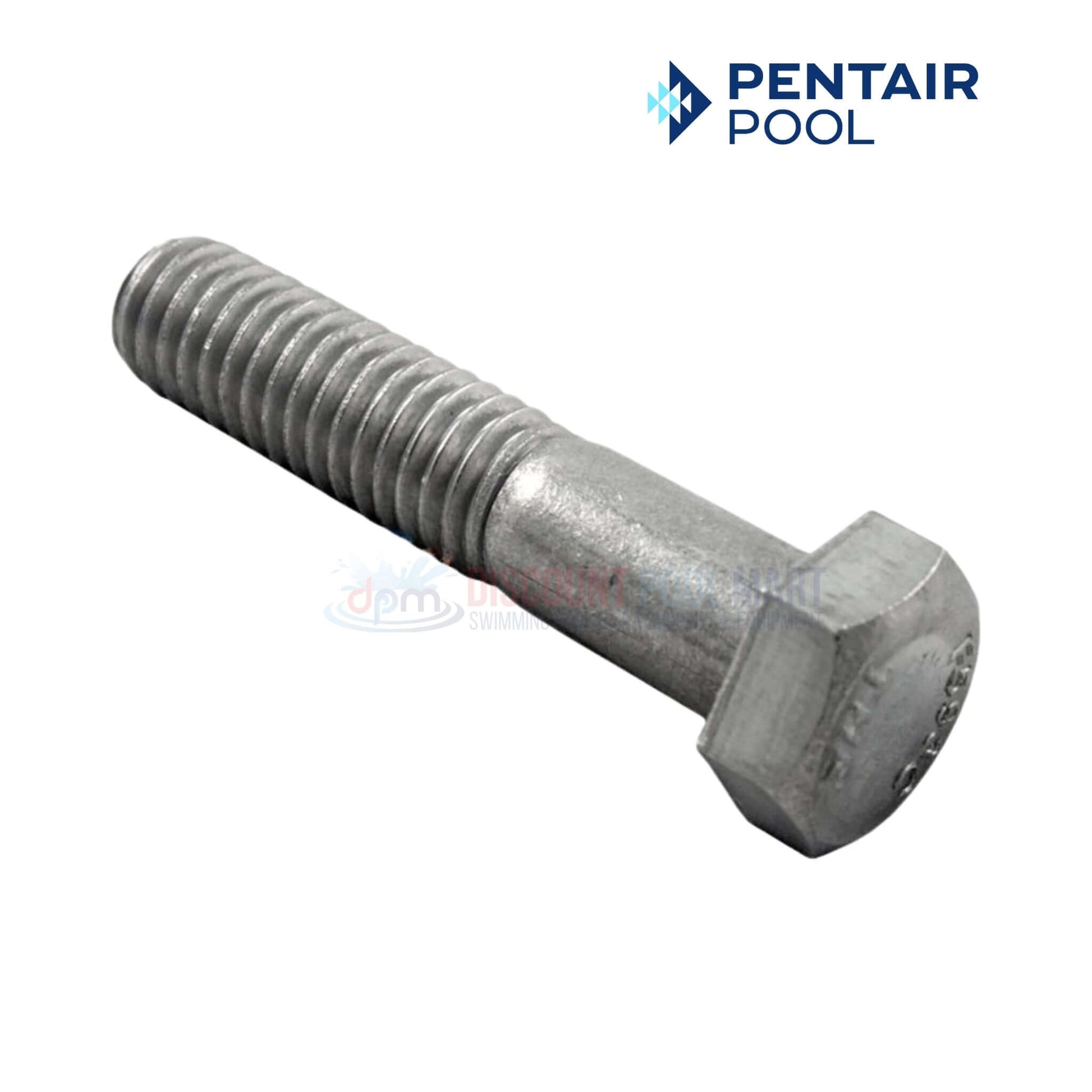 Pentair Bolt for WhisperFlo and Intelliflo, Hex Cap 3/8-16" x 2", Discount Pool Mart DPM, Model #070431.