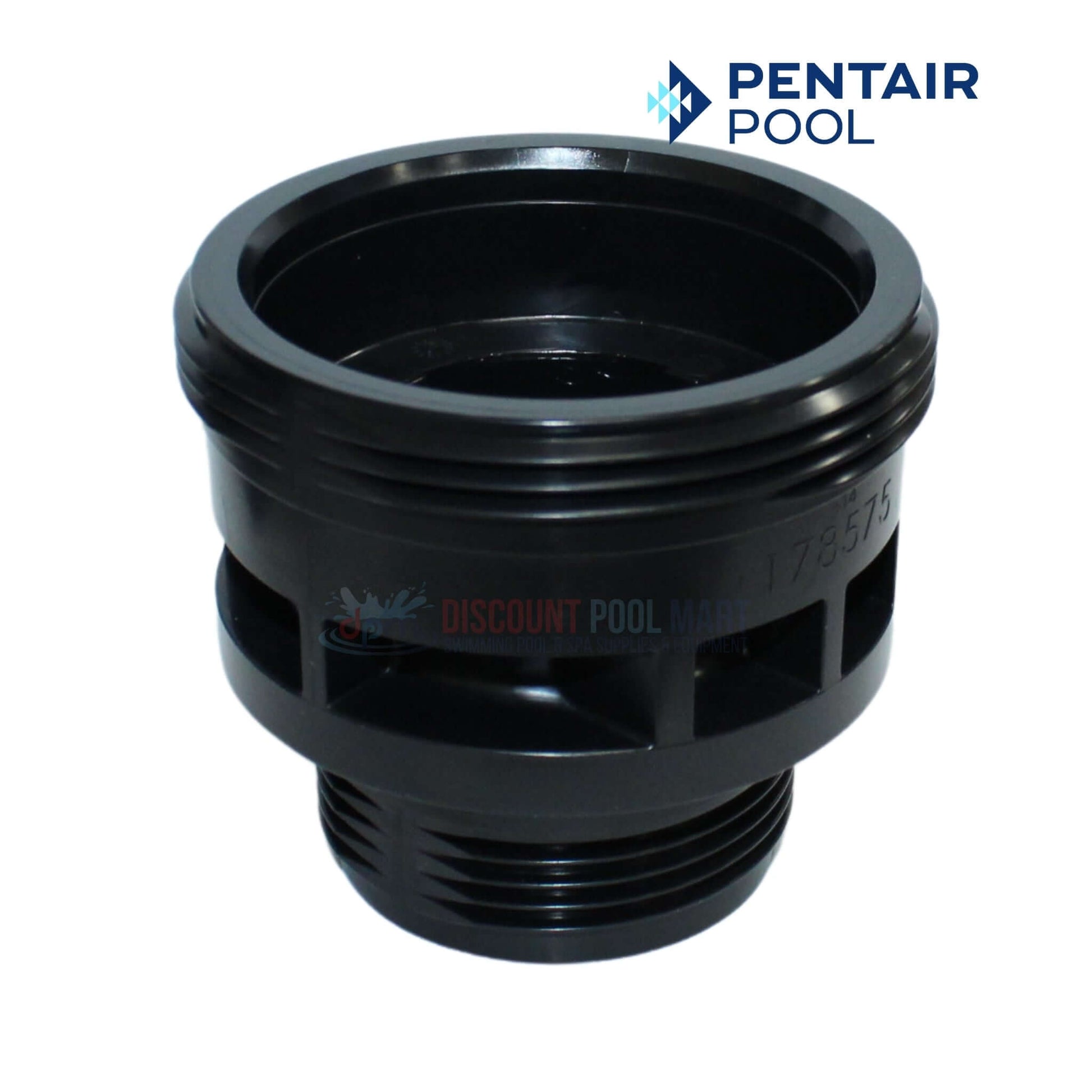 Pentair Bottom Bulkhead 178575 for Quad DE Filters at Discount Pool Mart, DPM. Essential for leak-free filtration.