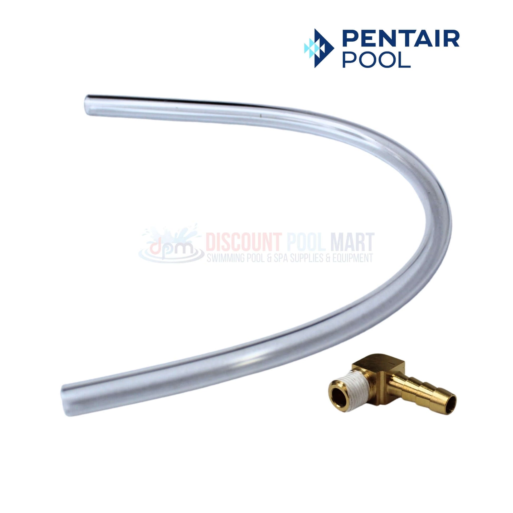 Pentair Pool hose and brass fitting at Discount Pool Mart DPM, essential for pool and spa maintenance.