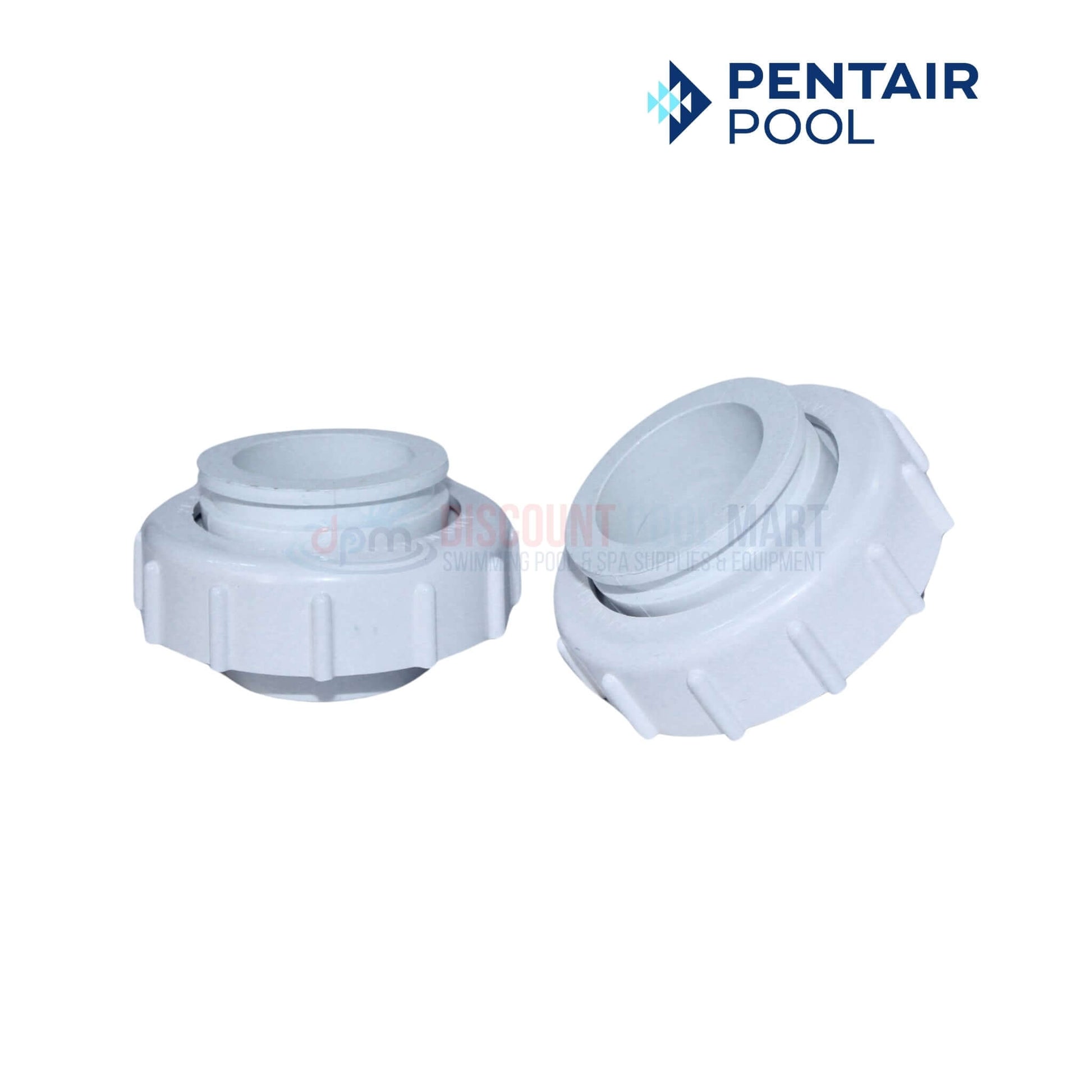 Pentair FNS Plus Filter Bulkhead Union Kit with 2 Inch Filter Slip Adapters from Discount Pool Mart DPM