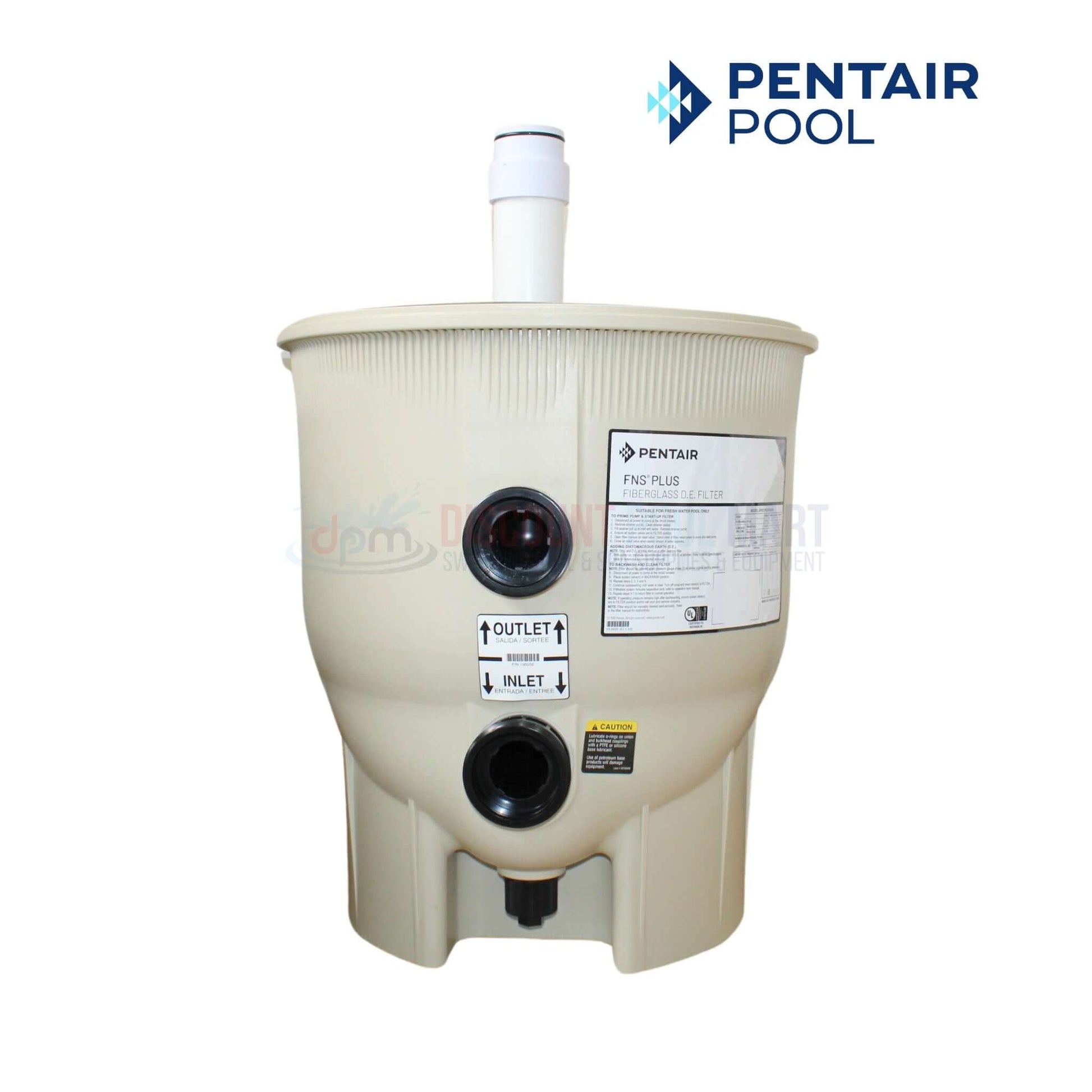 Pentair FNS Plus Tank Bottom Assembly for 36 sq ft filtration system at Discount Pool Mart DPM.