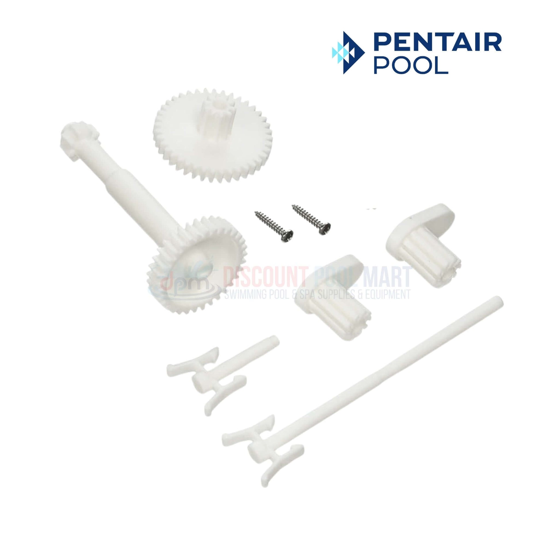 Pentair Gear Kit for Kreepy Krauly SandShark Cleaners by Discount Pool Mart. Includes various gears and components.