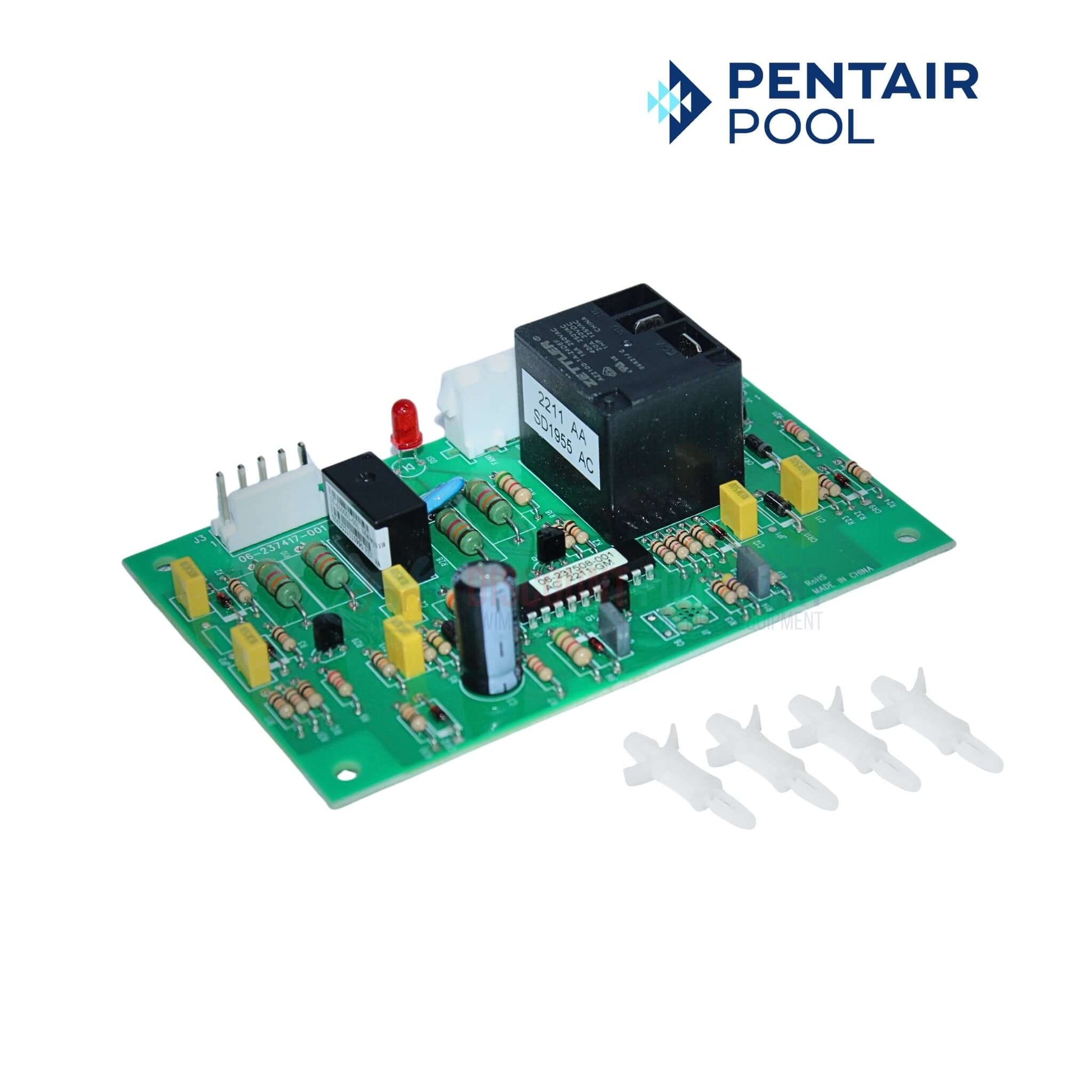 Pentair Heater Fan Control Board 475978 for ETI 400 Heaters at Discount Pool Mart DPM, ensuring efficient fan operation.
