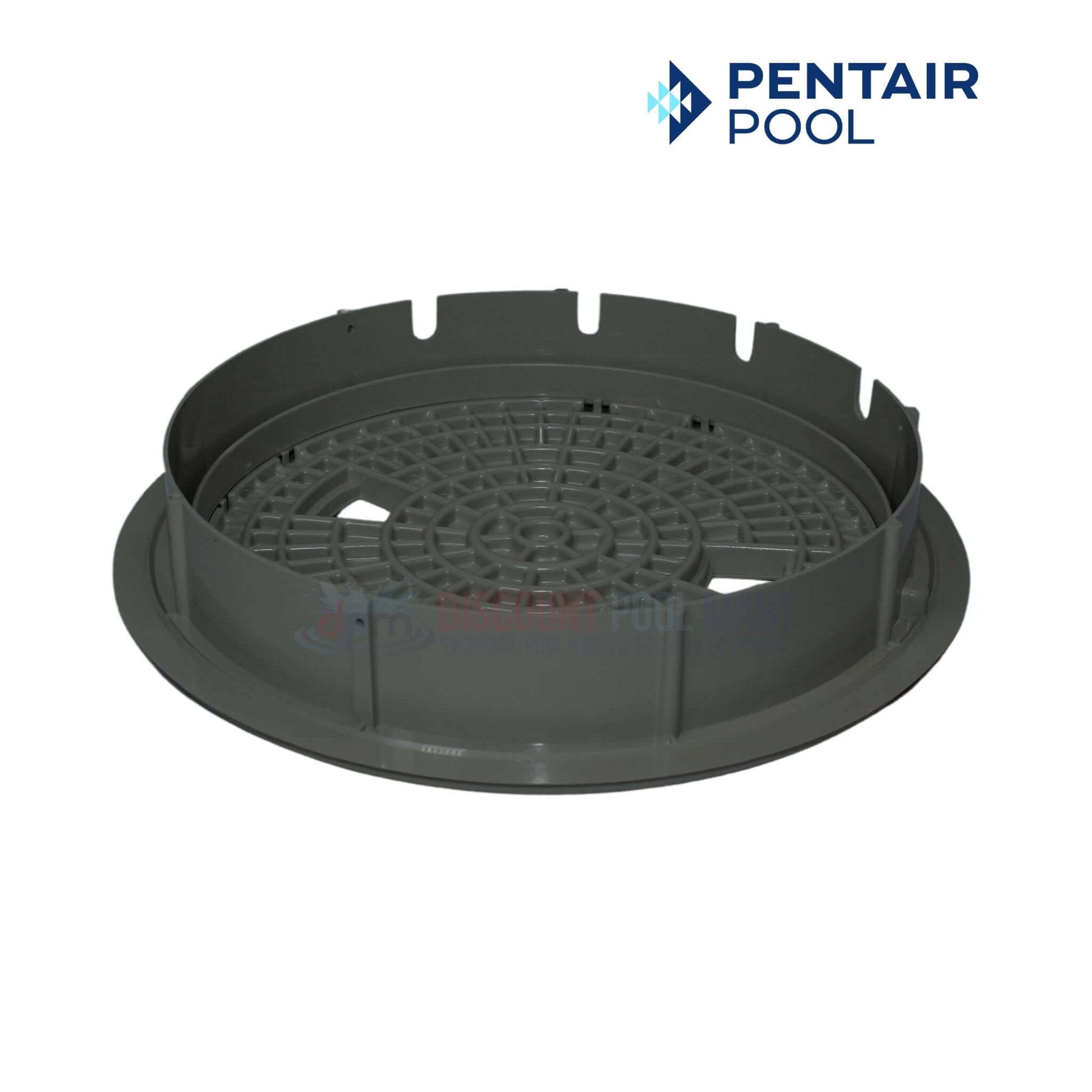 Pentair Lid and Collar for U-3 Skimmers, gray assembly, 10.5 inches, reliable performance | Discount Pool Mart DPM